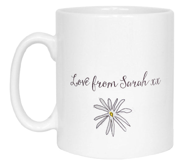 Watercolour Fox Mug by Harriet Perkins