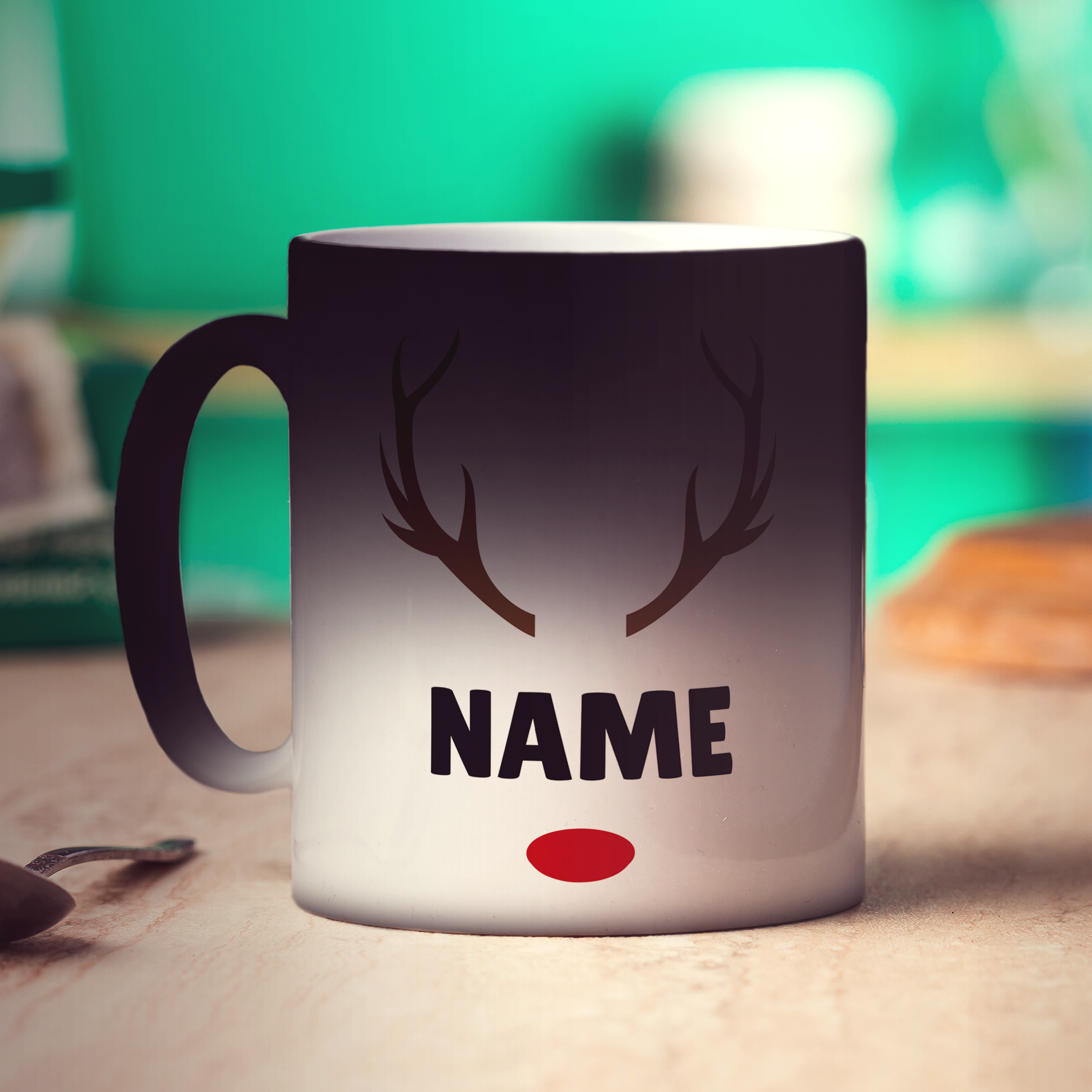 Reindeer Name Mug