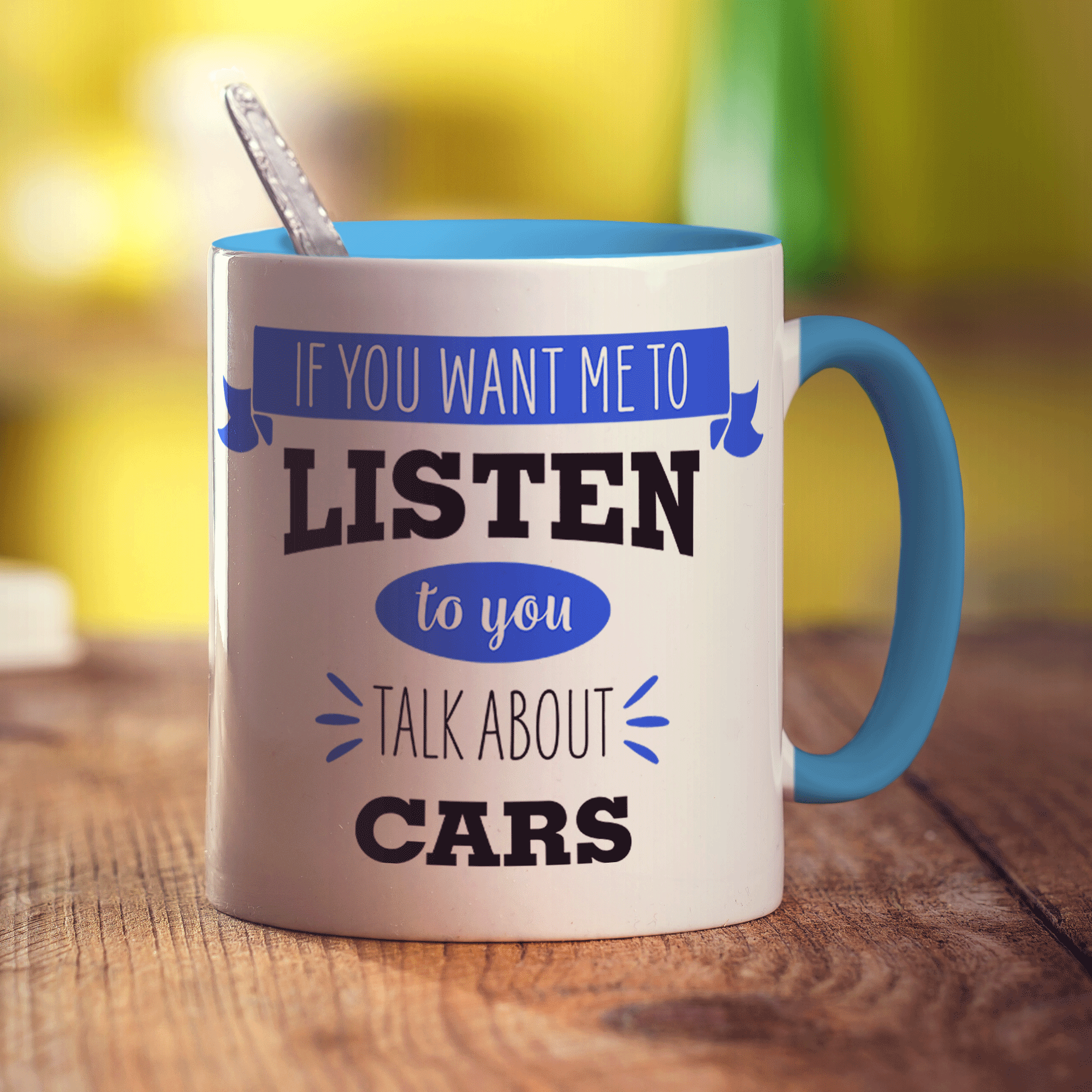 If You Want Me To Listen To You Talk About Cars Mug