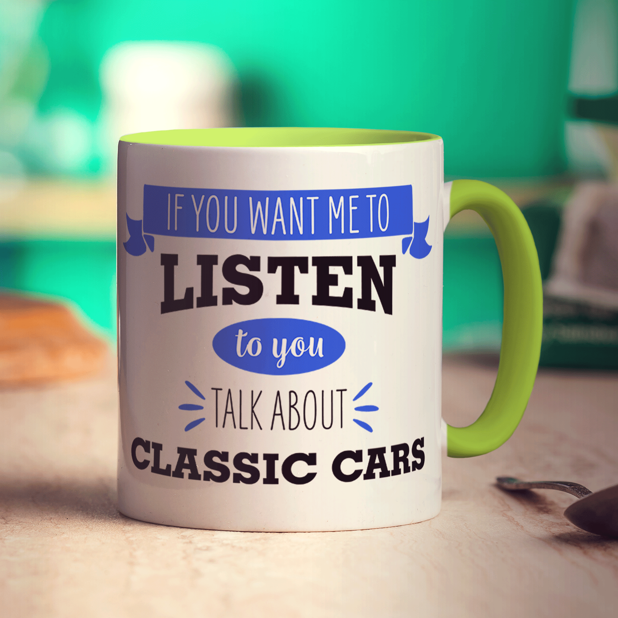 If You Want Me To Listen To You Talk About Classic Cars Mug