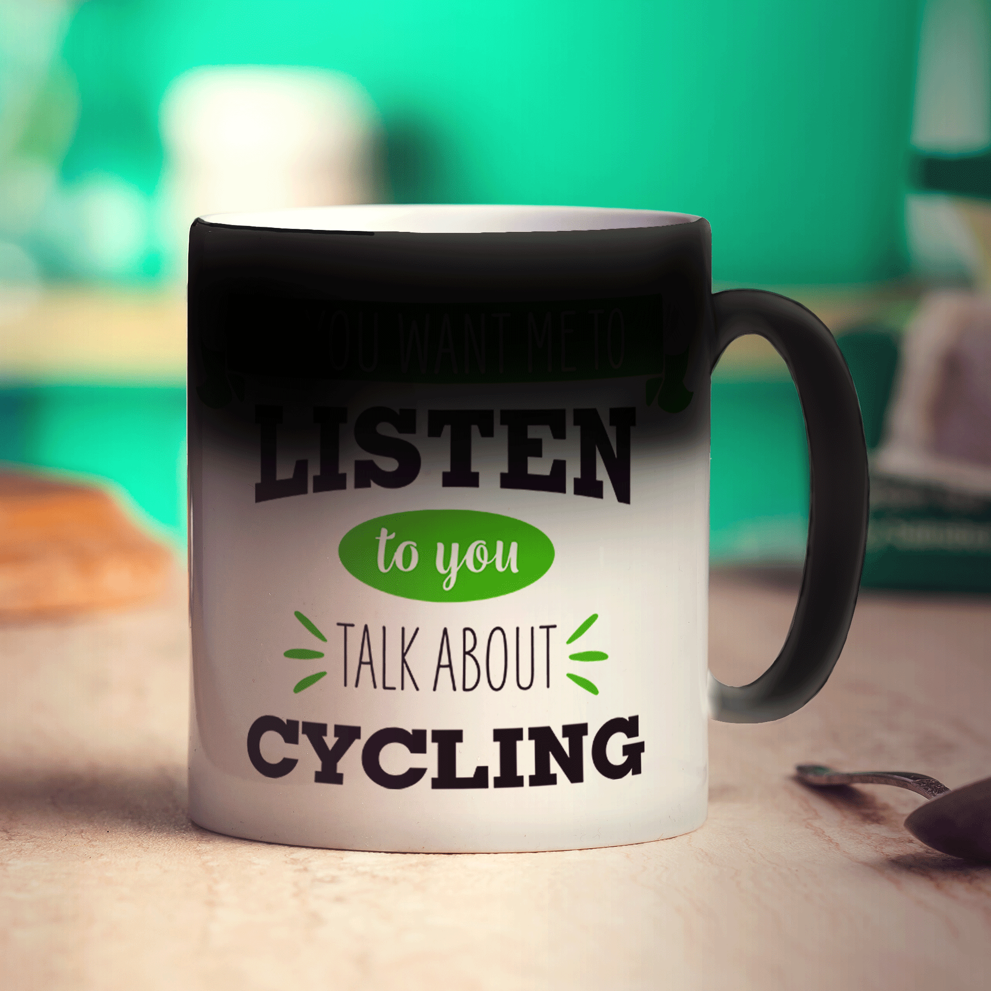 If You Want Me To Listen To You Talk About Cycling Mug
