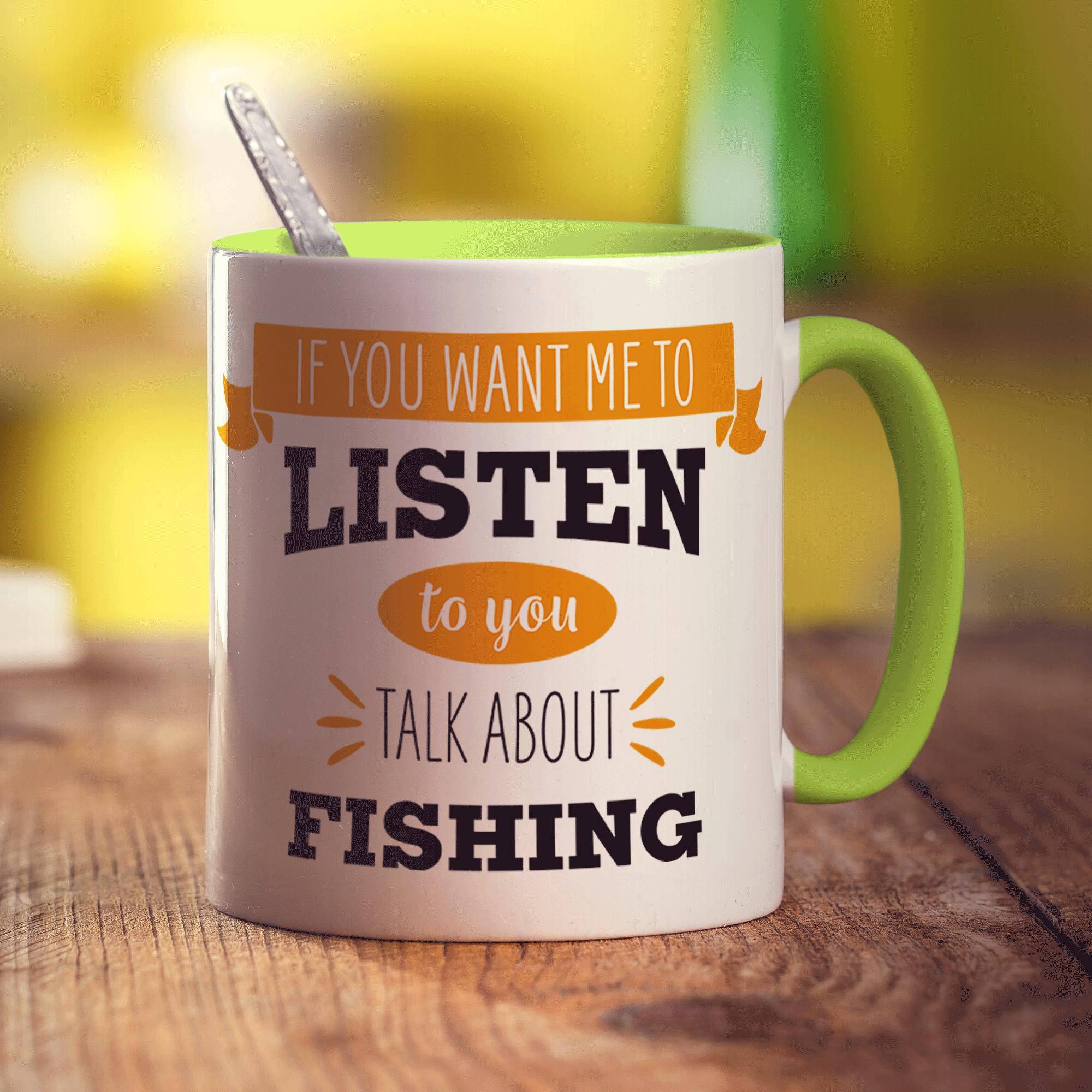 If You Want Me To Listen To You Talk About Fishing Mug