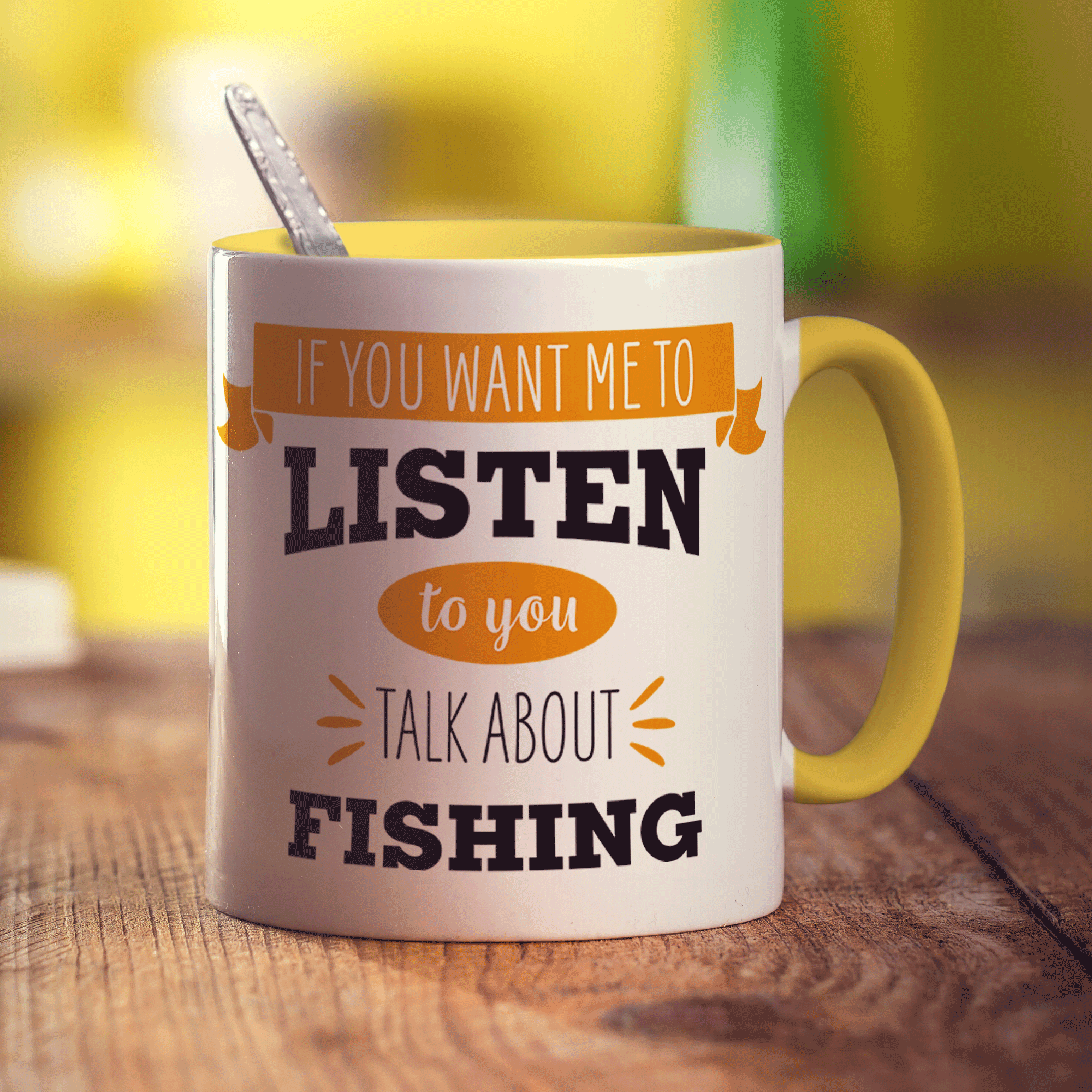 If You Want Me To Listen To You Talk About Fishing Mug
