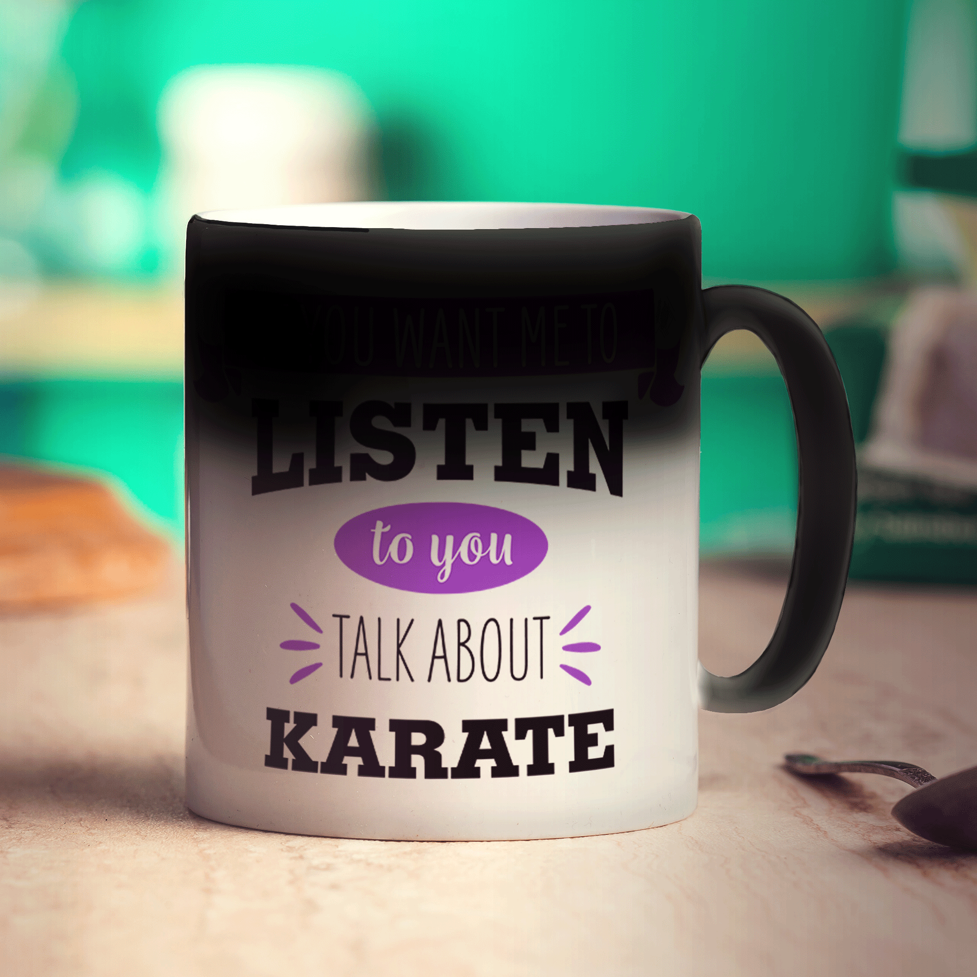 If You Want Me To Listen To You Talk About Karate Mug