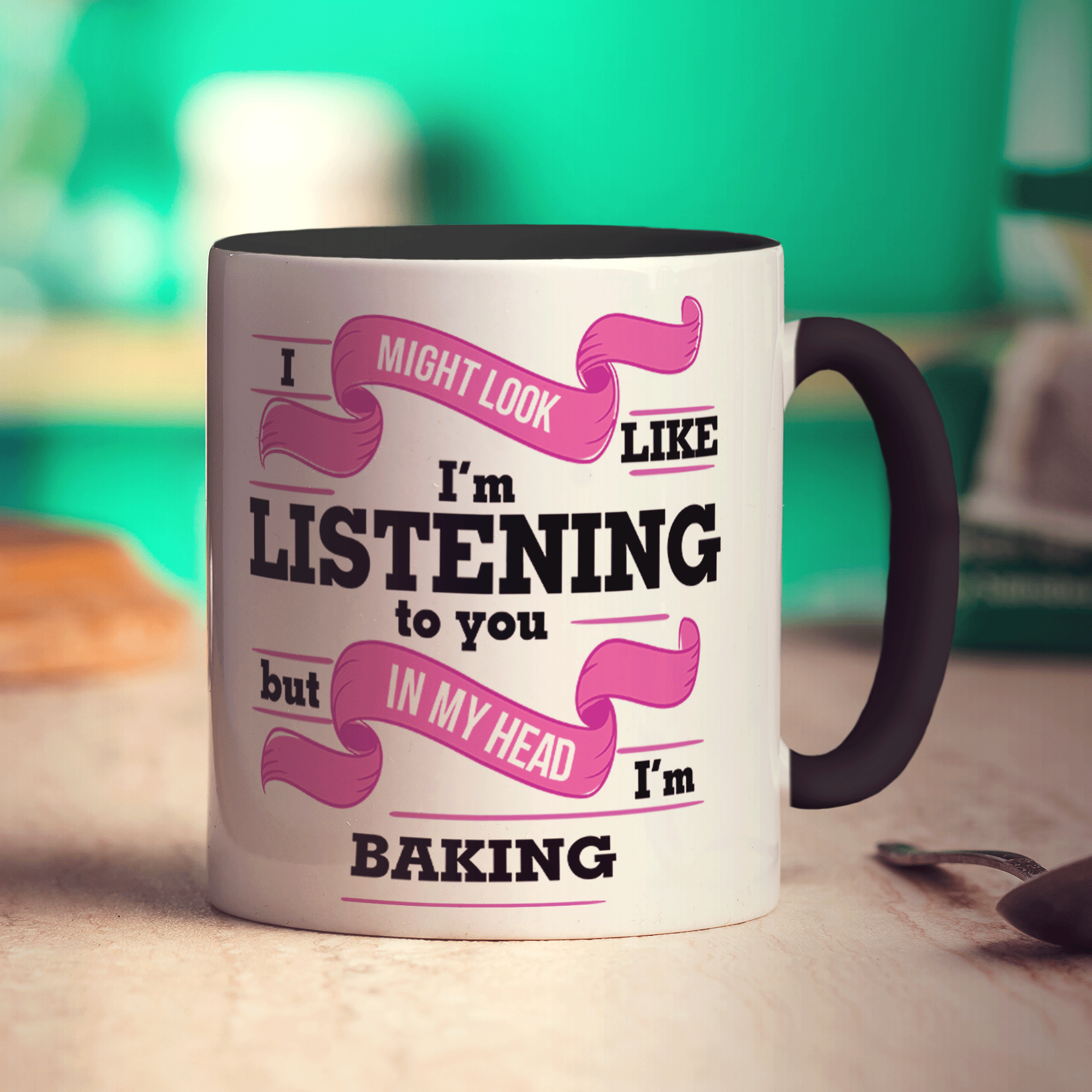 In My Head I'm Baking Mug