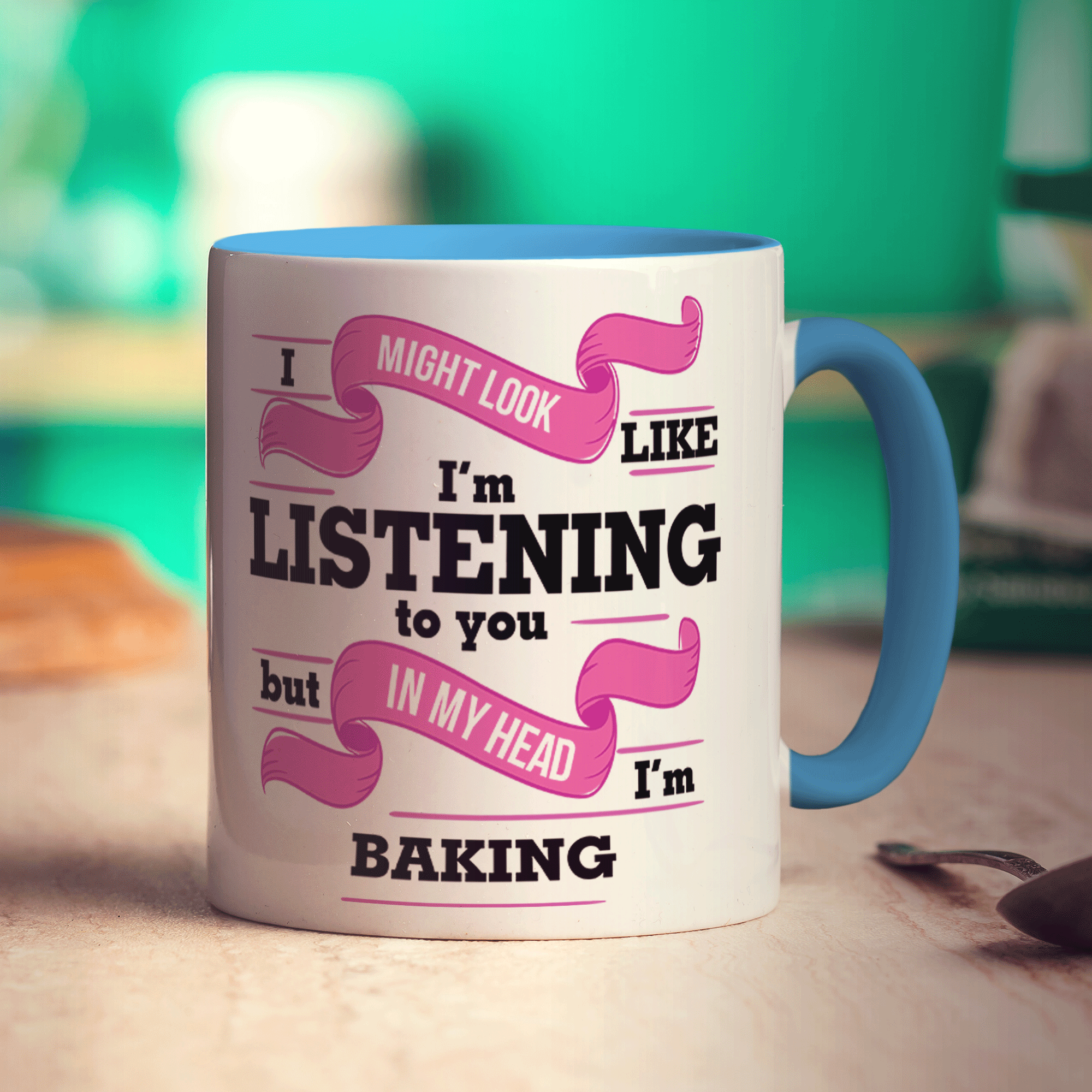 In My Head I'm Baking Mug