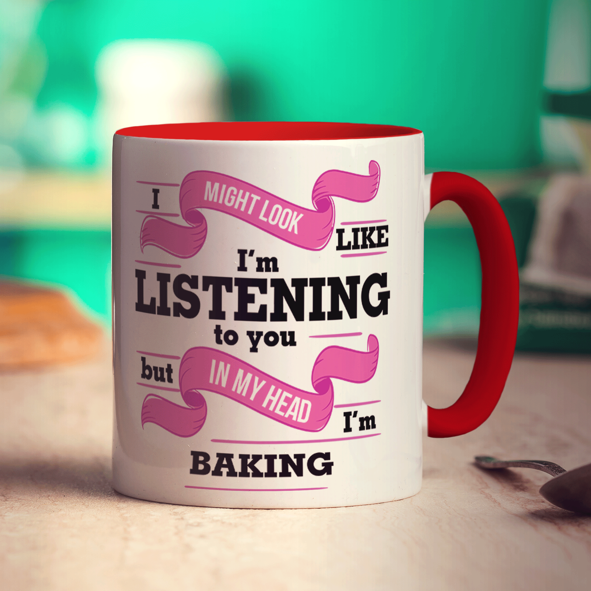 In My Head I'm Baking Mug