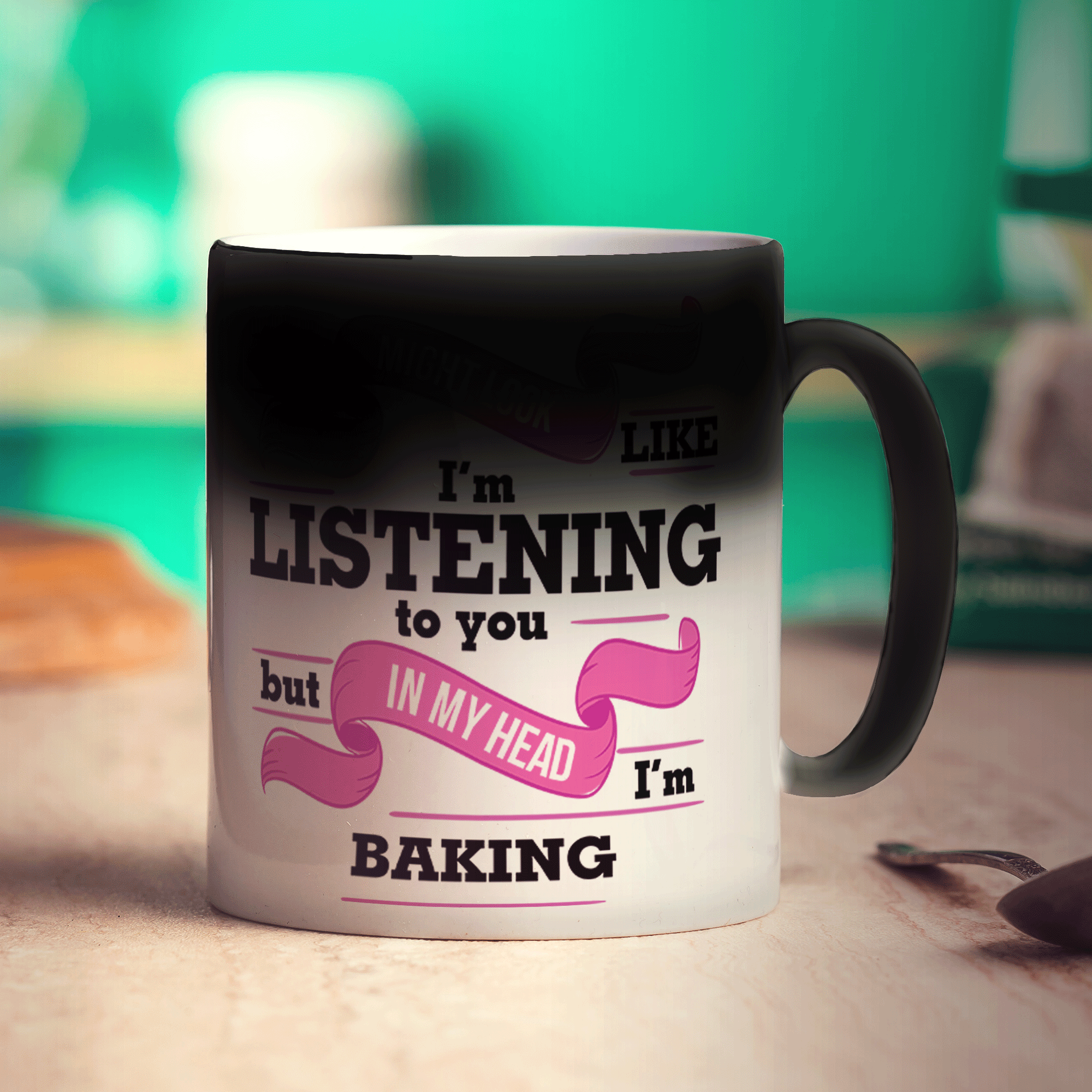 In My Head I'm Baking Mug