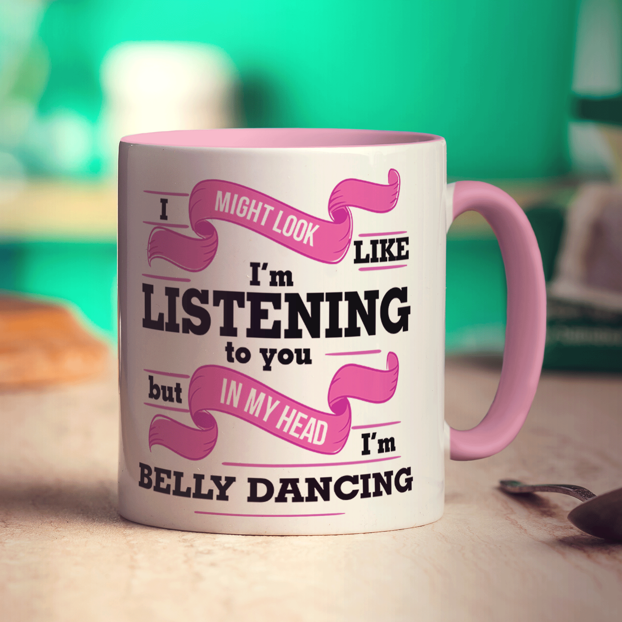 In My Head I'm Belly Dancing Mug