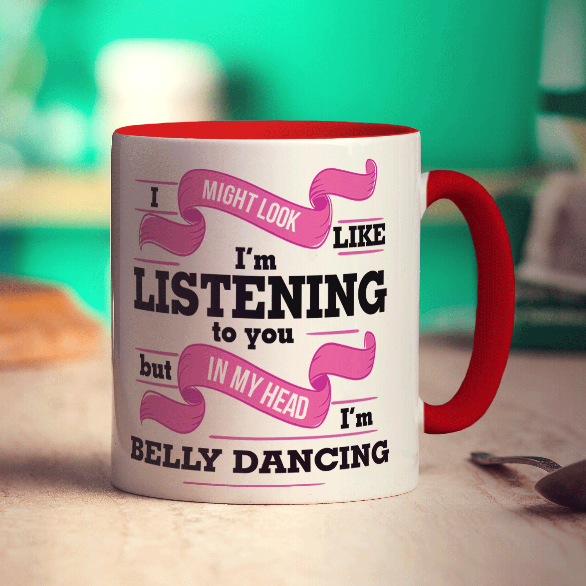 In My Head I'm Belly Dancing Mug