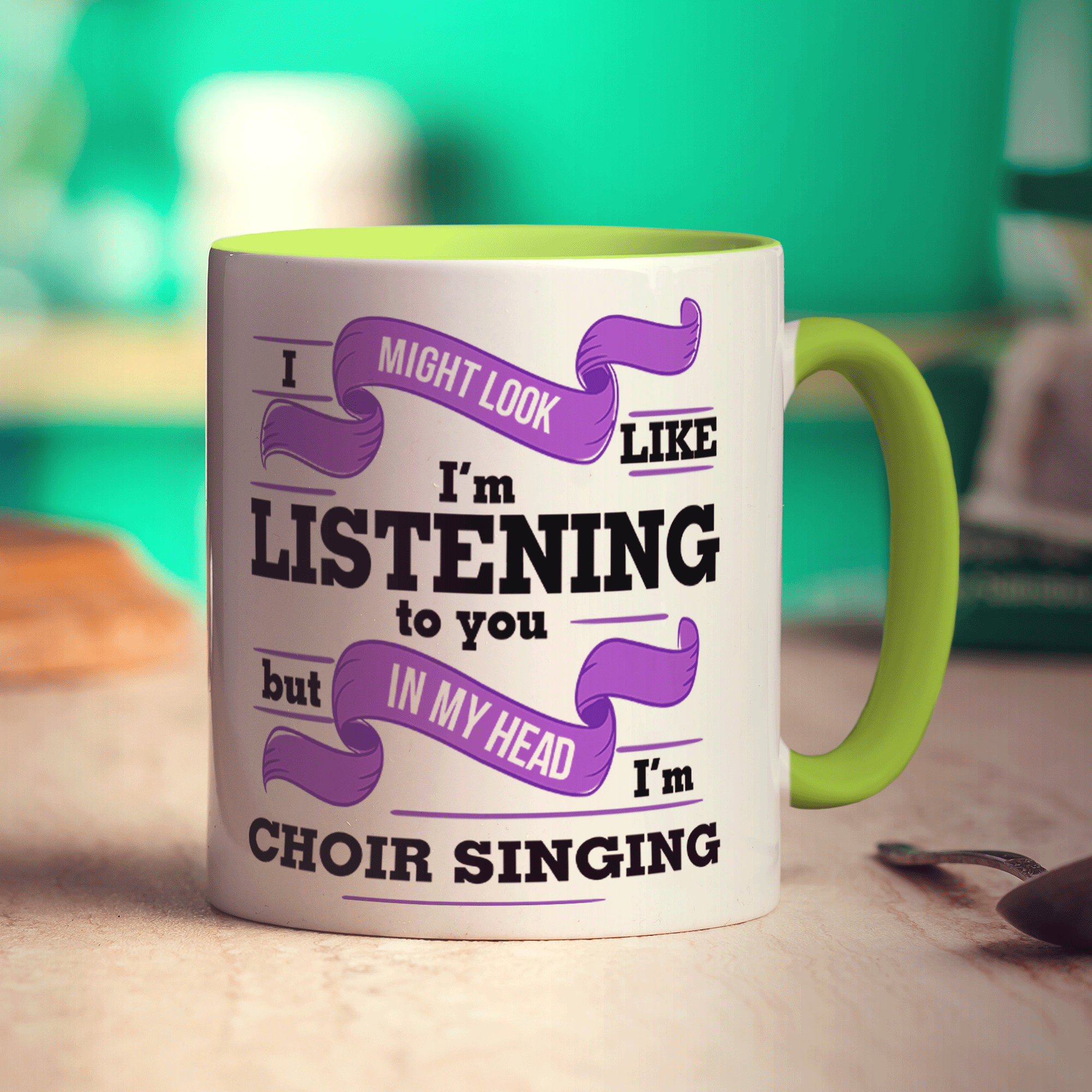 In My Head I'm Choir Singing Mug