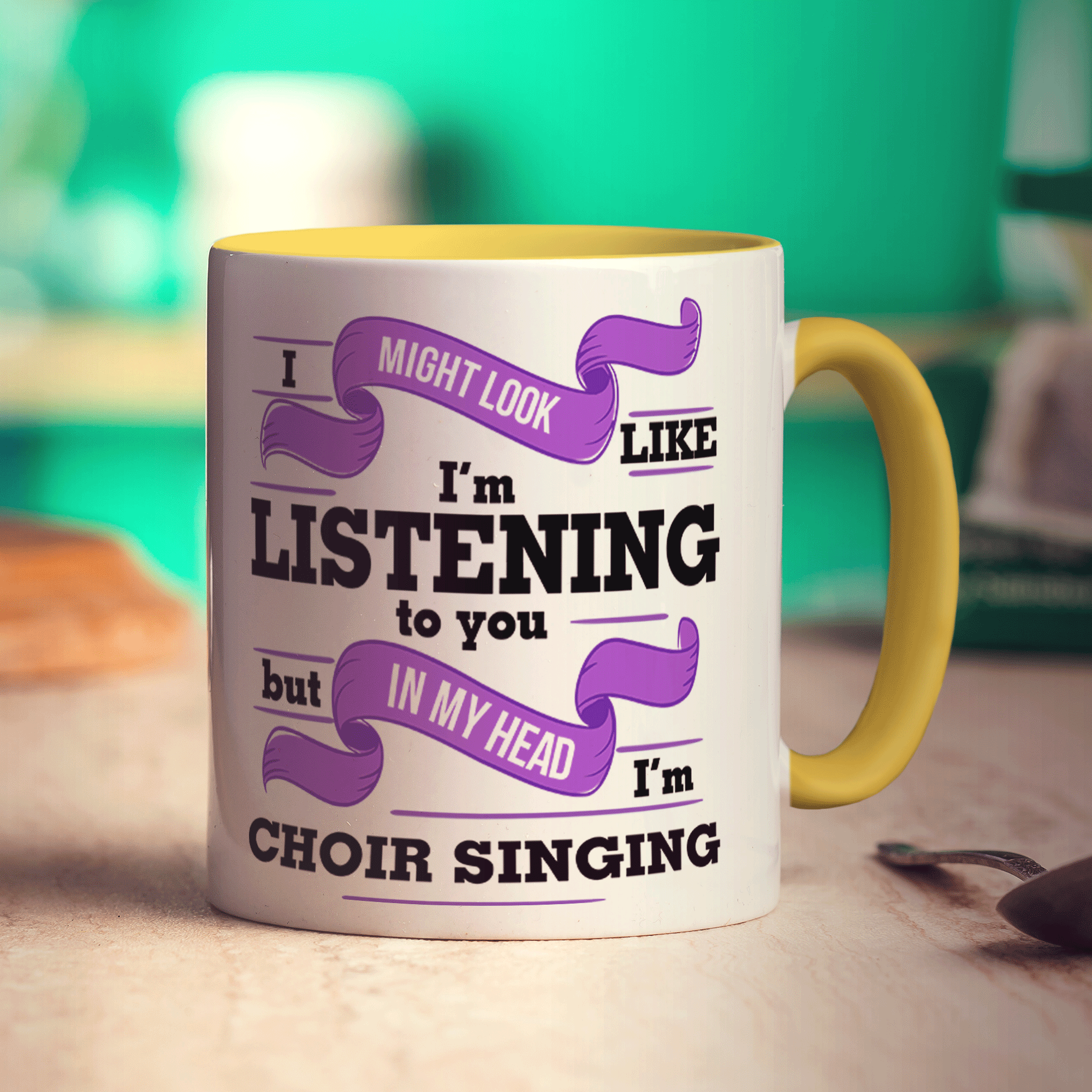 In My Head I'm Choir Singing Mug