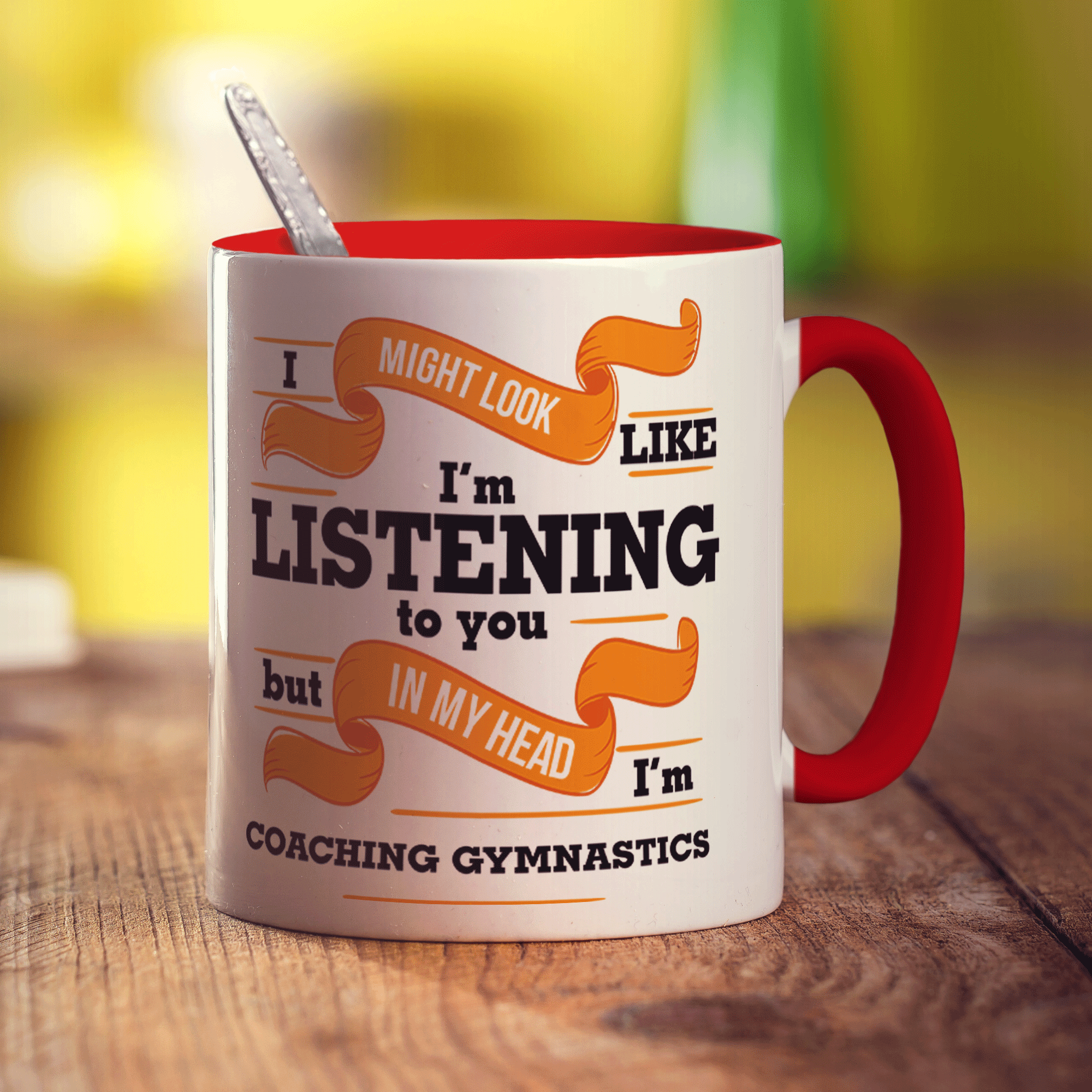 In My Head I'm Coaching Gymnastics Mug