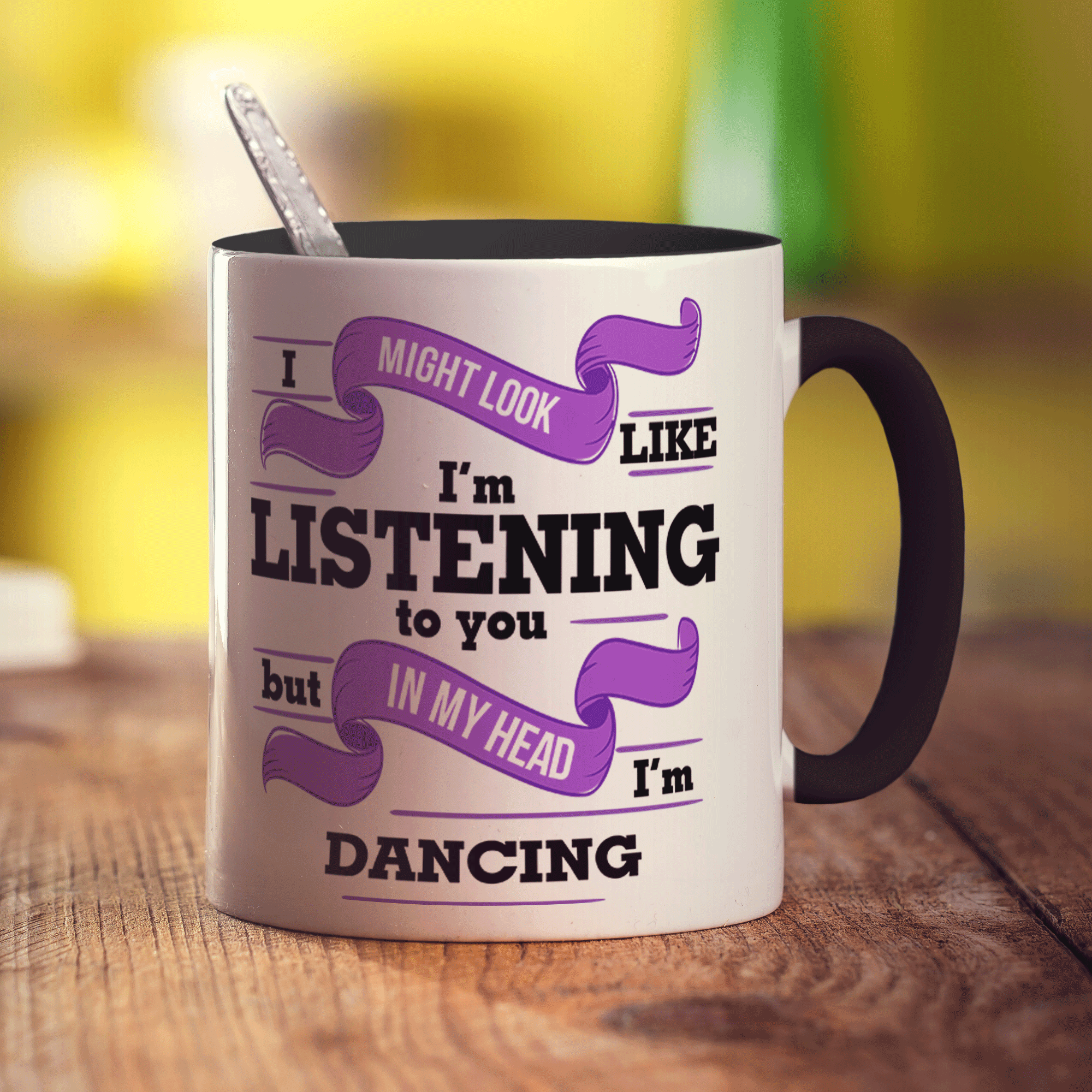In My Head I'm Dancing Mug