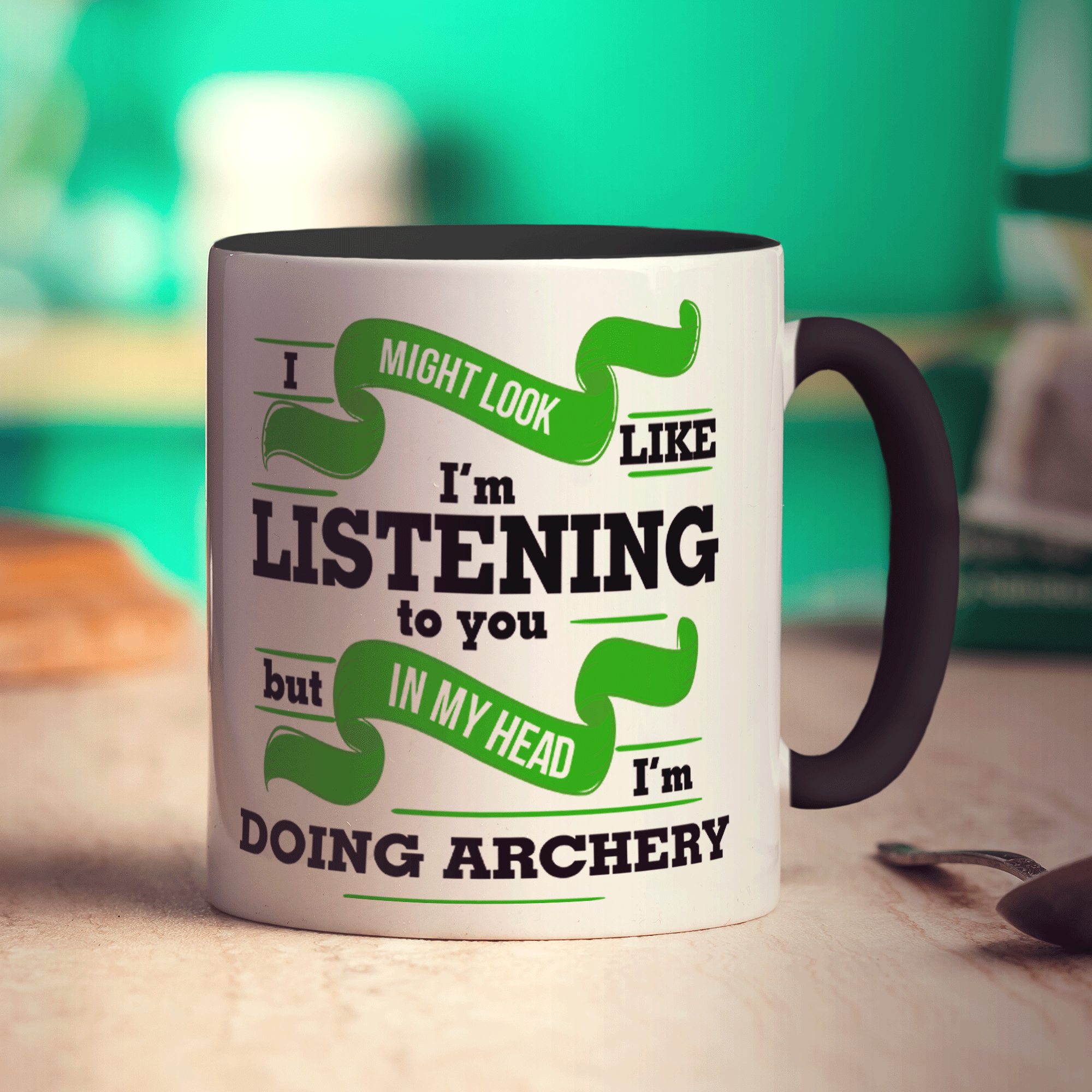In My Head I'm Doing Archery Mug
