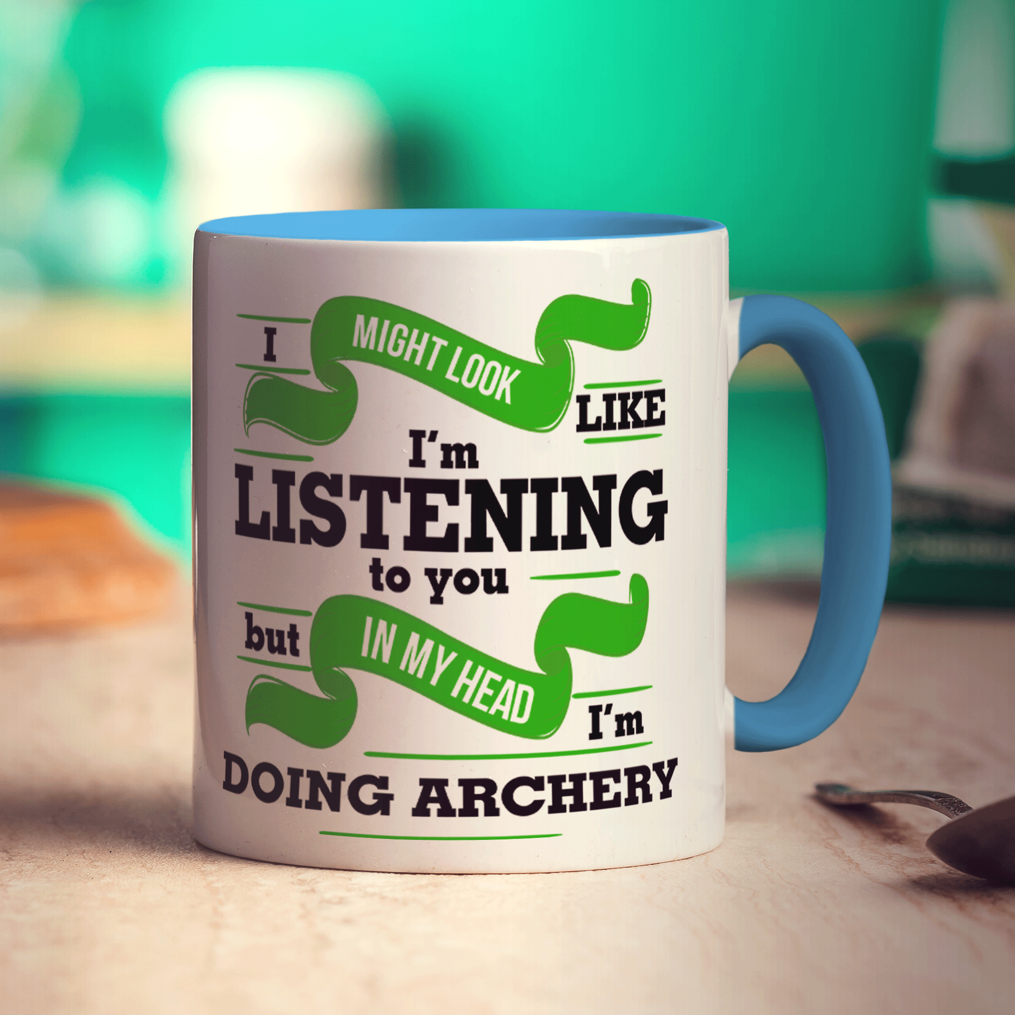 In My Head I'm Doing Archery Mug