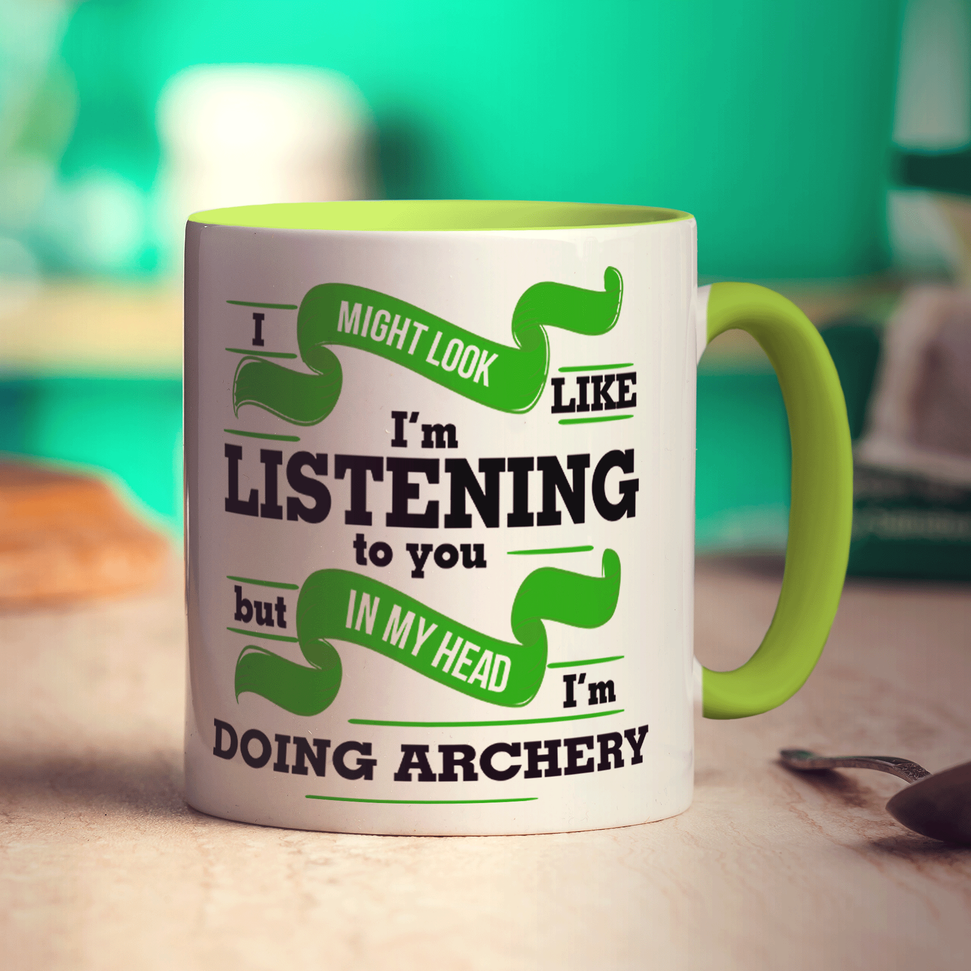 In My Head I'm Doing Archery Mug