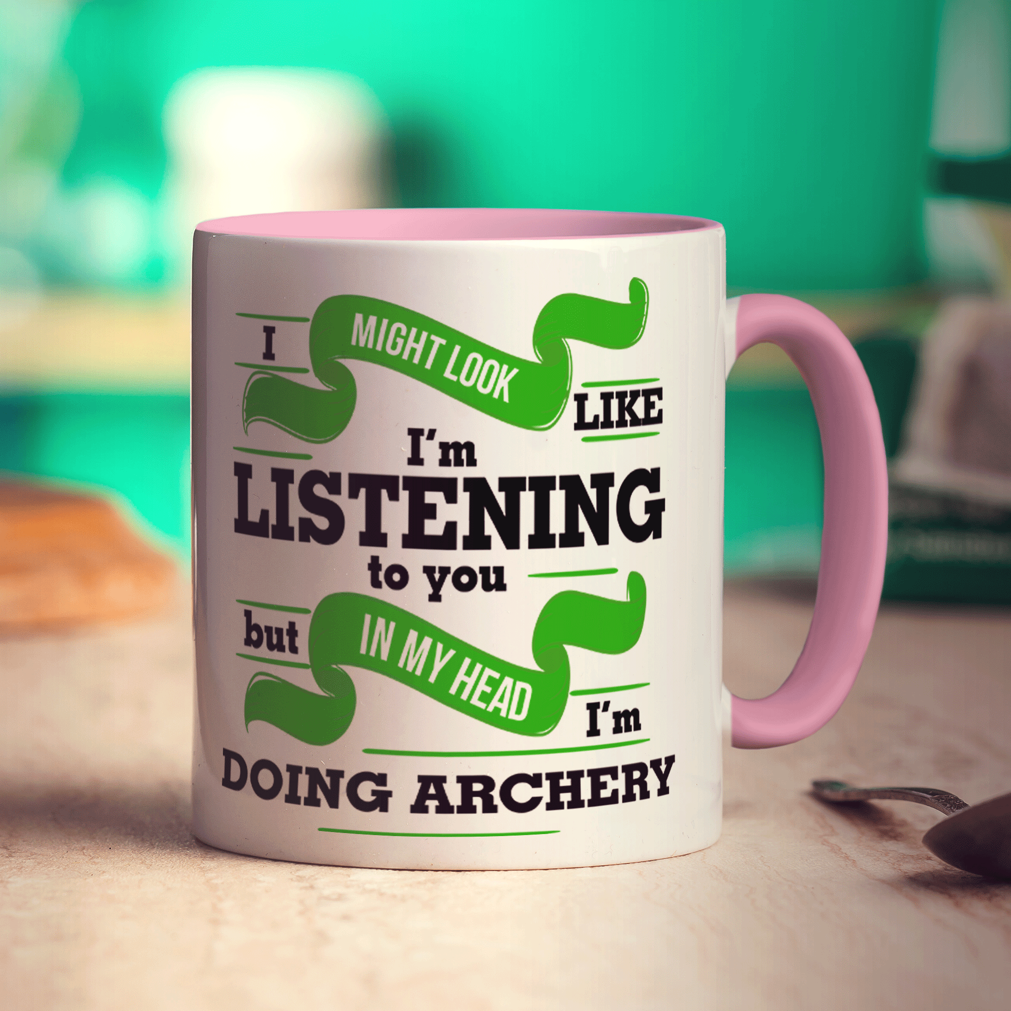 In My Head I'm Doing Archery Mug