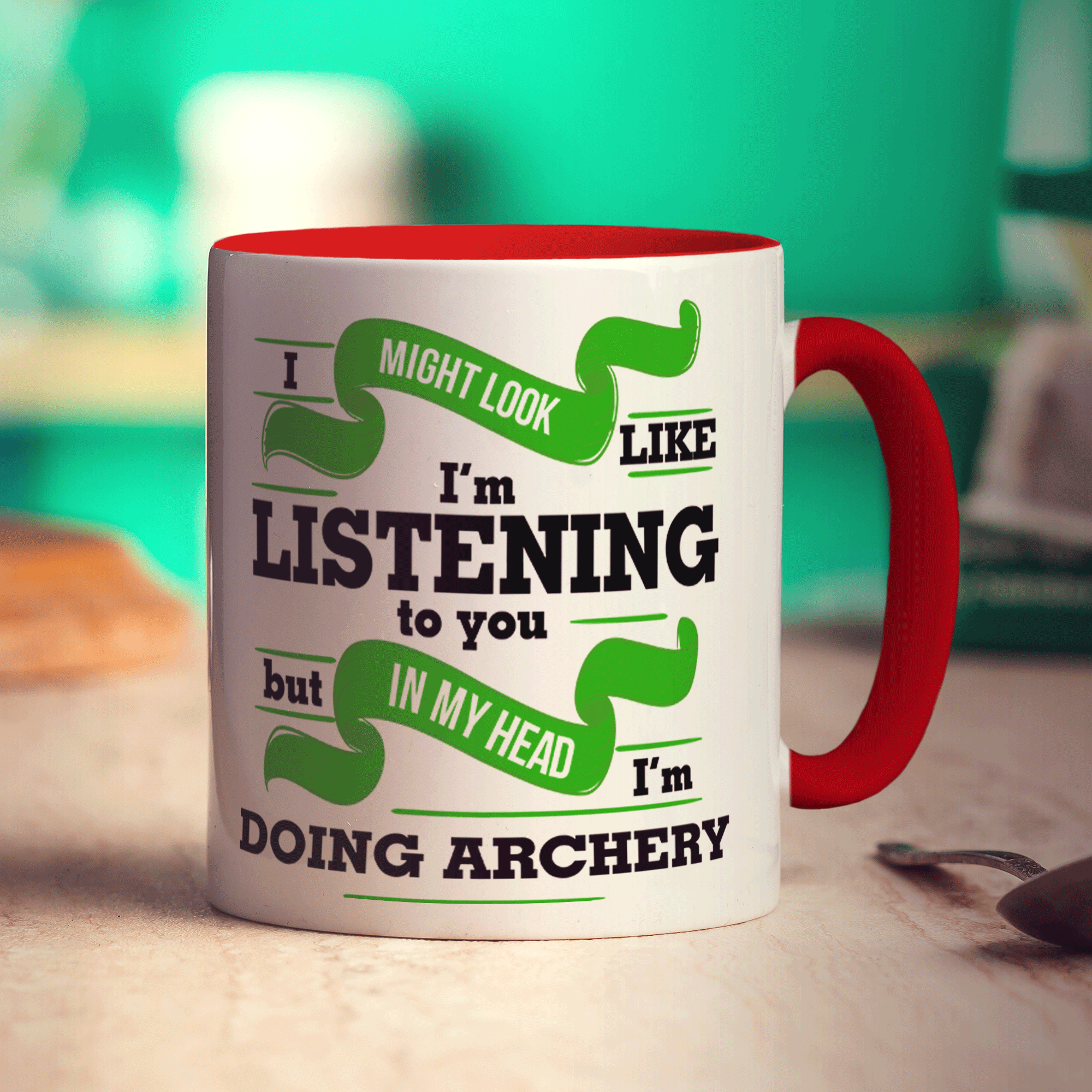 In My Head I'm Doing Archery Mug