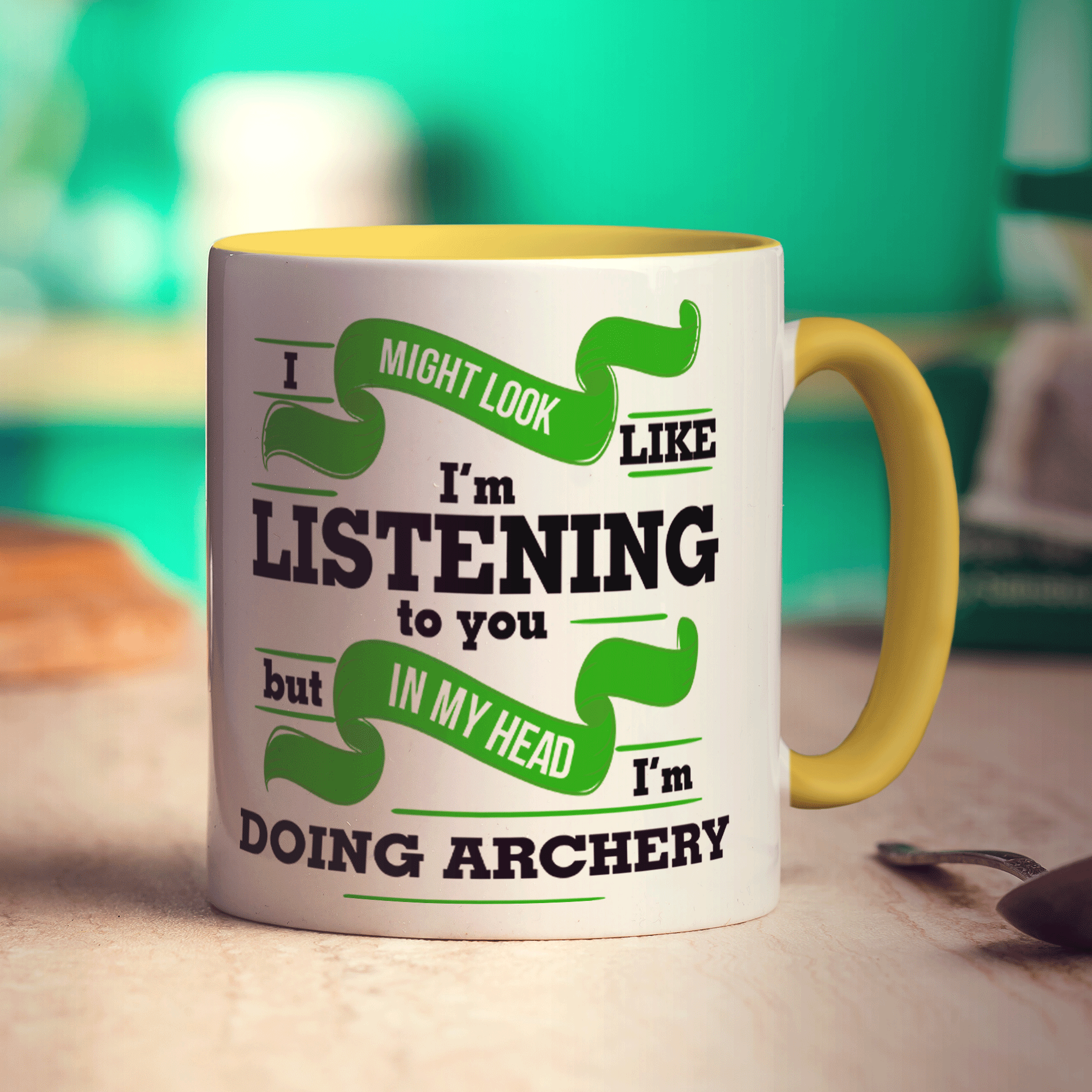 In My Head I'm Doing Archery Mug
