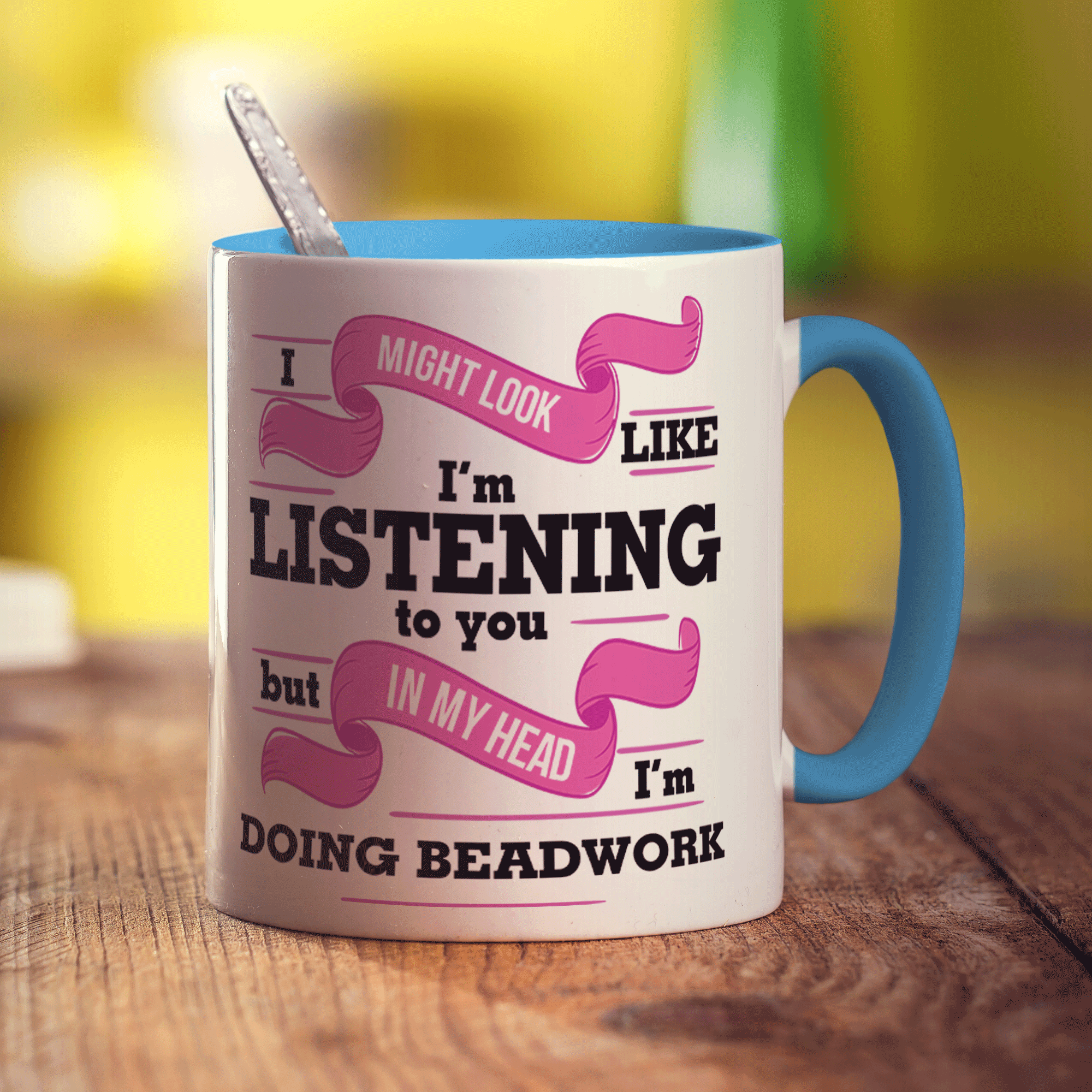In My Head I'm Doing Beadwork Mug