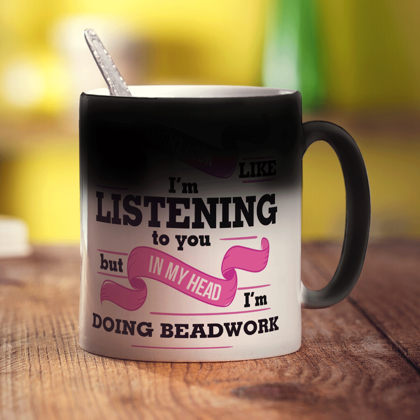 In My Head I'm Doing Beadwork Mug