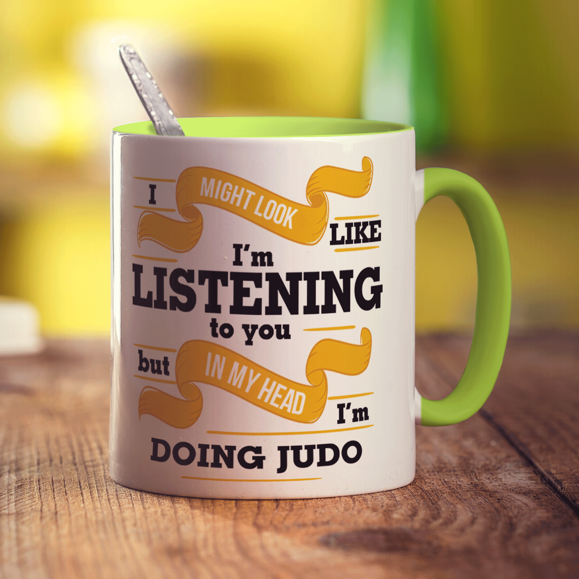 In My Head I'm Doing Judo Mug