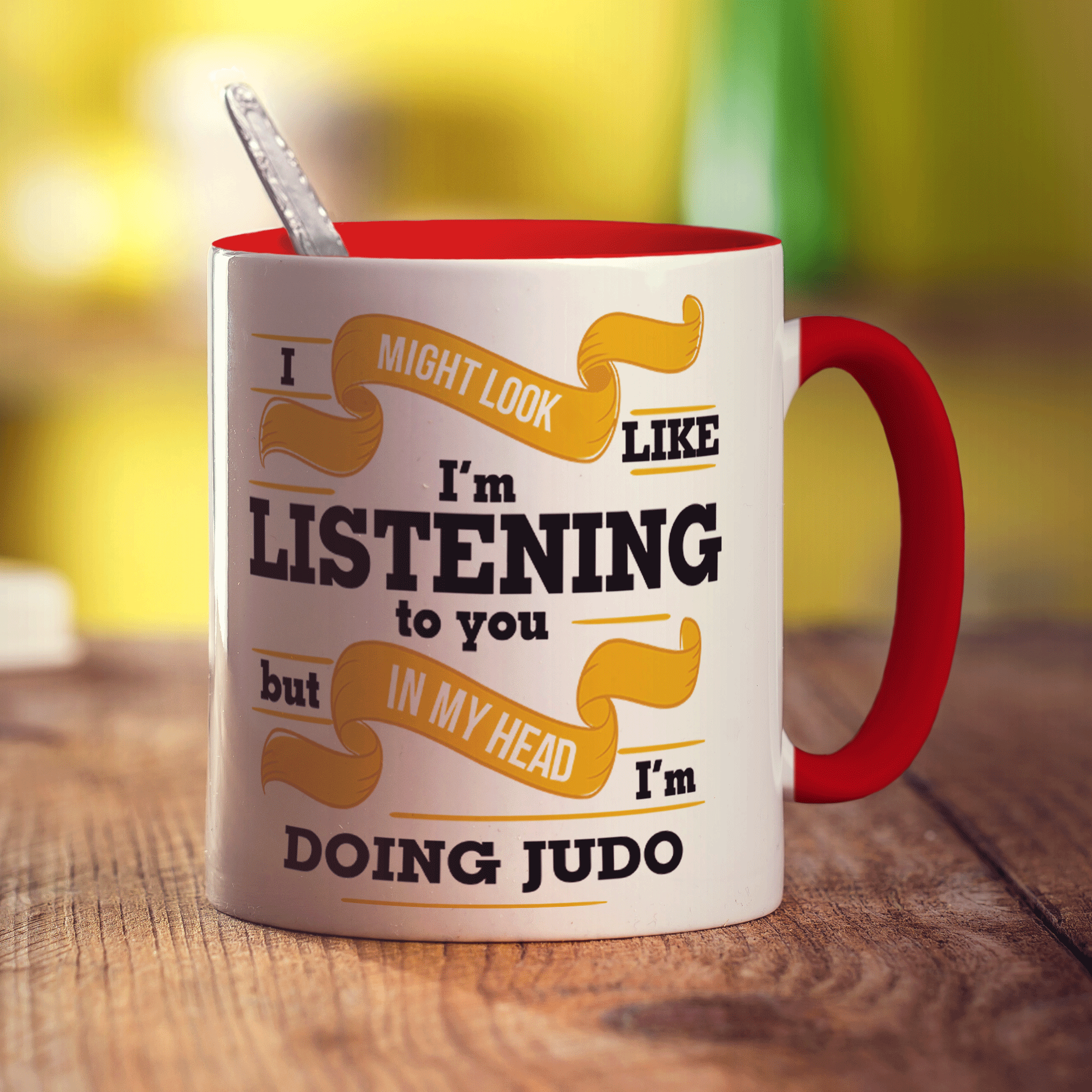 In My Head I'm Doing Judo Mug