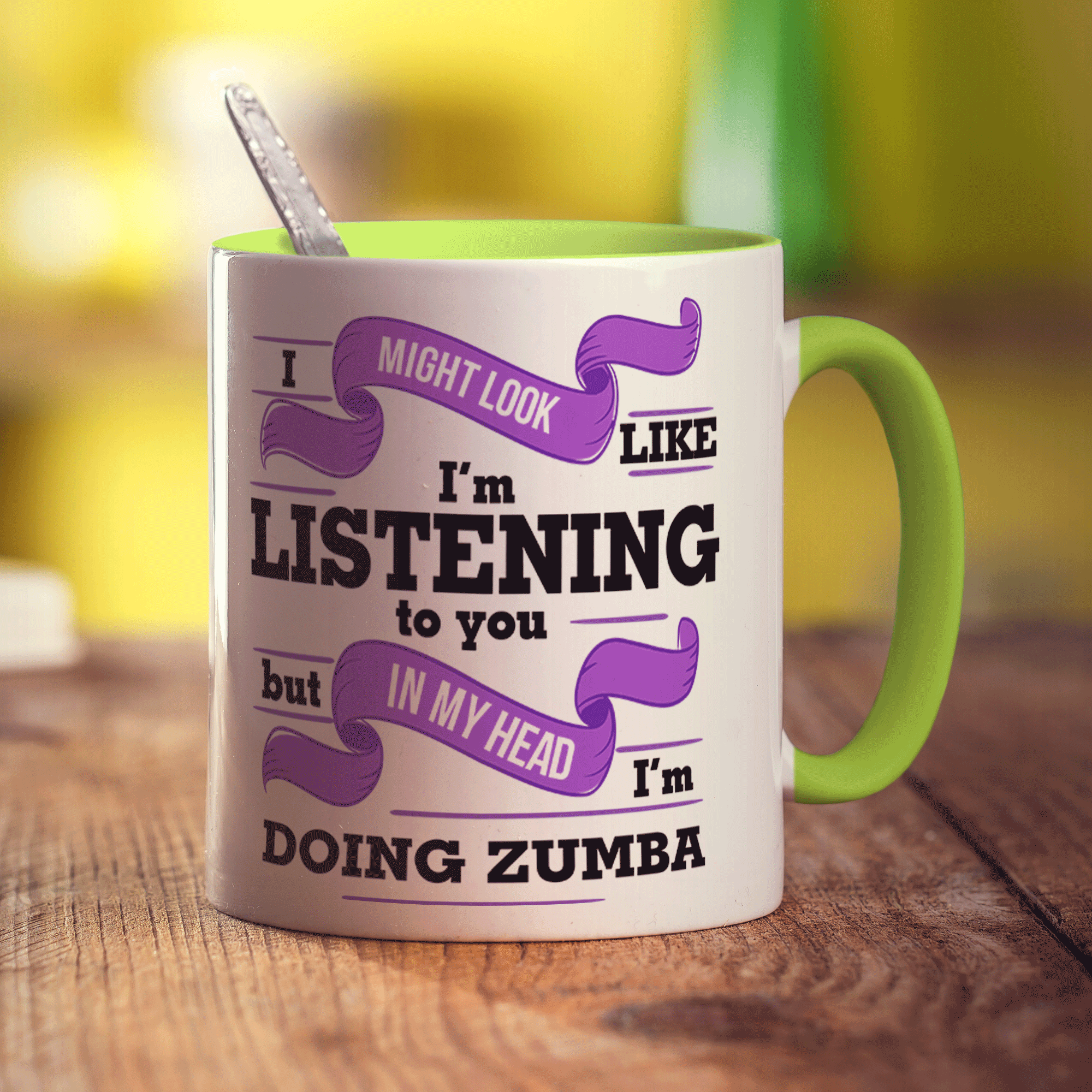 In My Head I'm Doing Zumba Mug