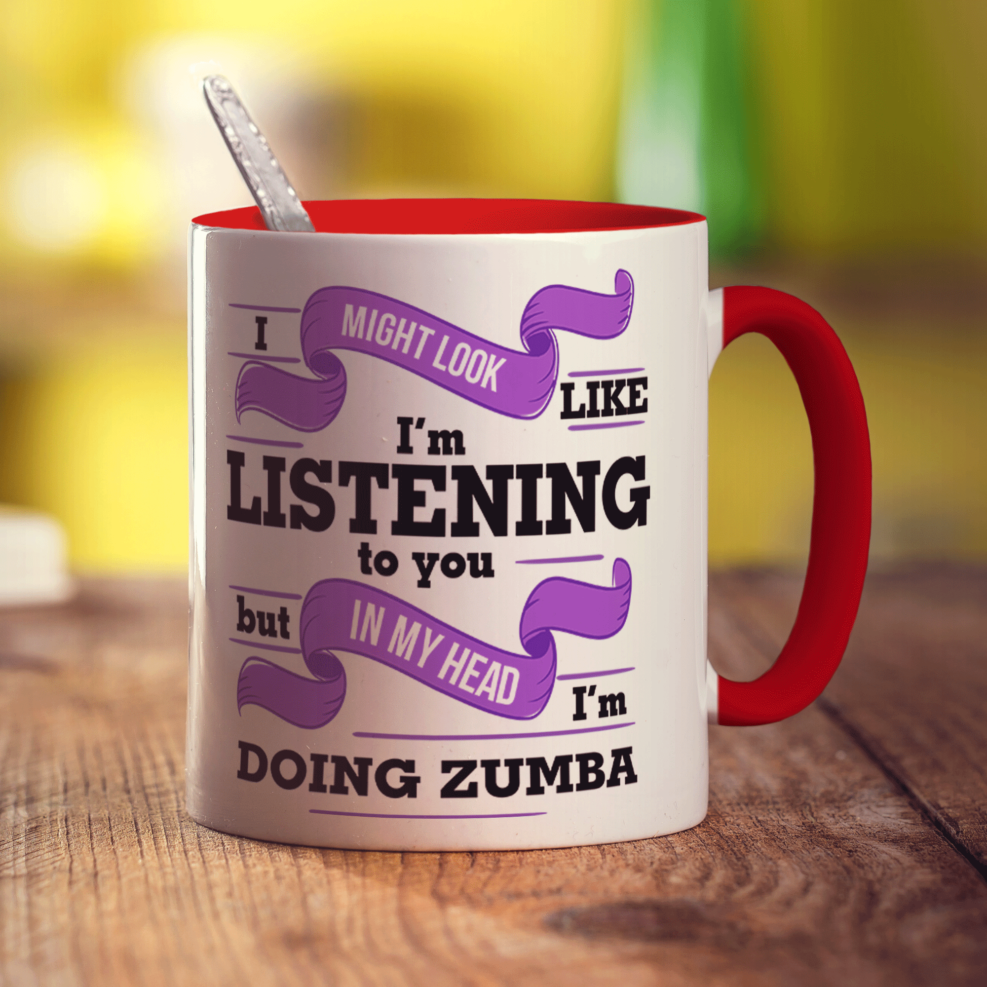 In My Head I'm Doing Zumba Mug
