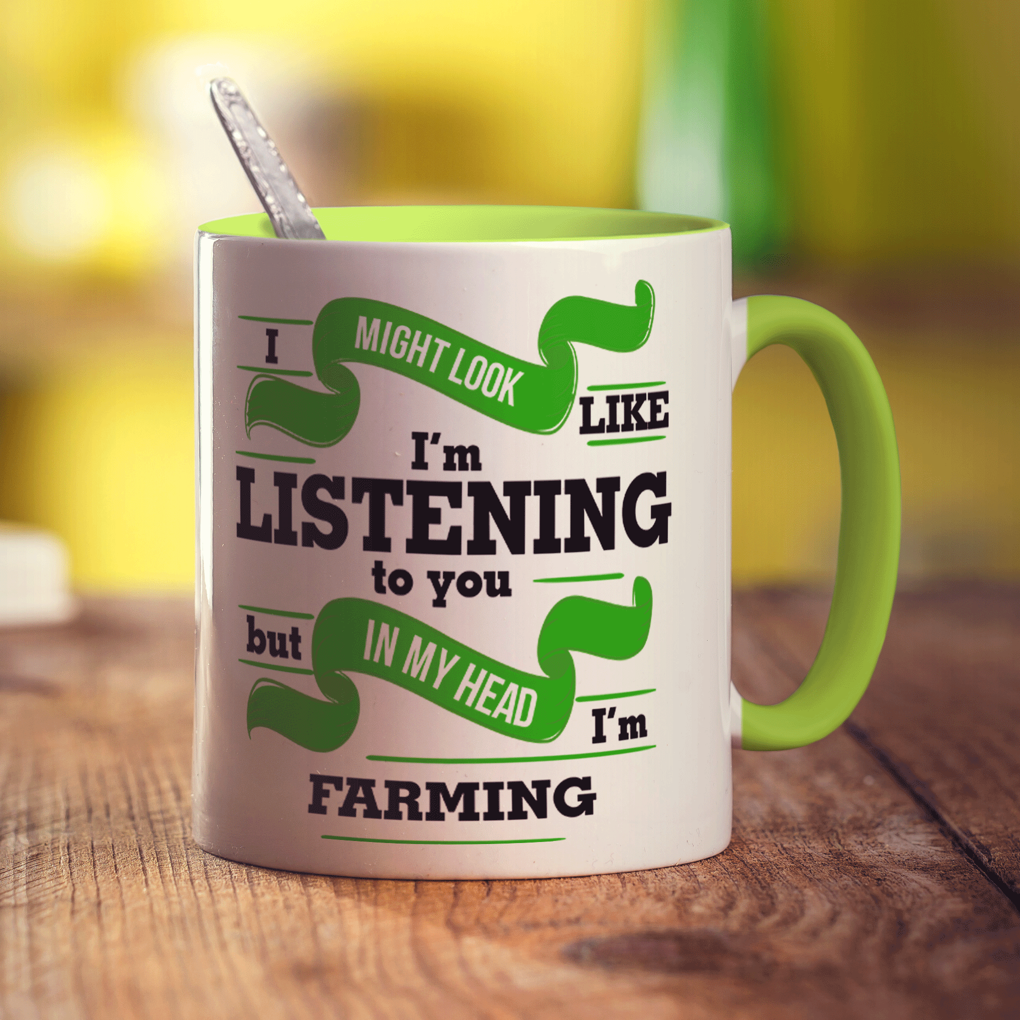 In My Head I'm Farming Mug
