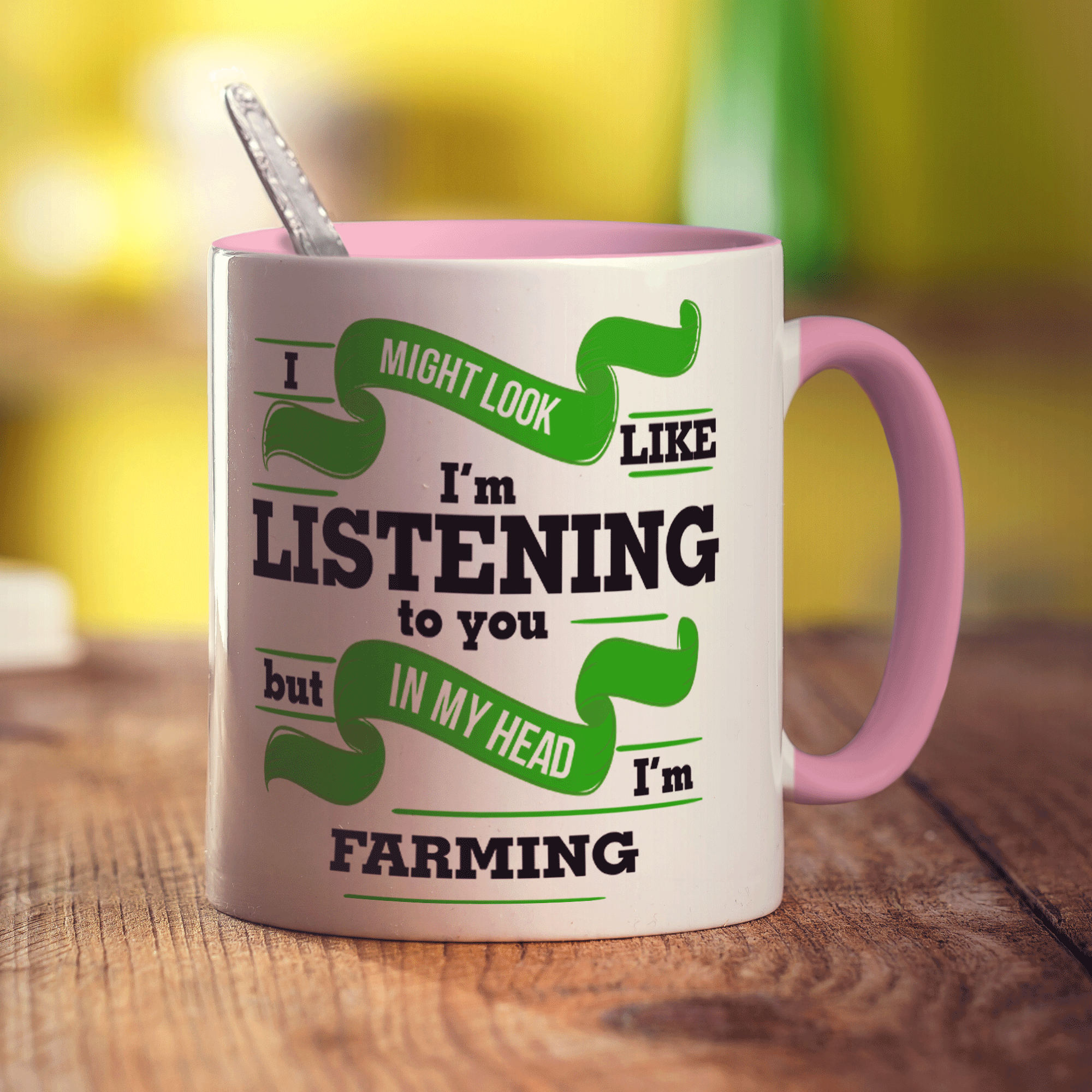 In My Head I'm Farming Mug
