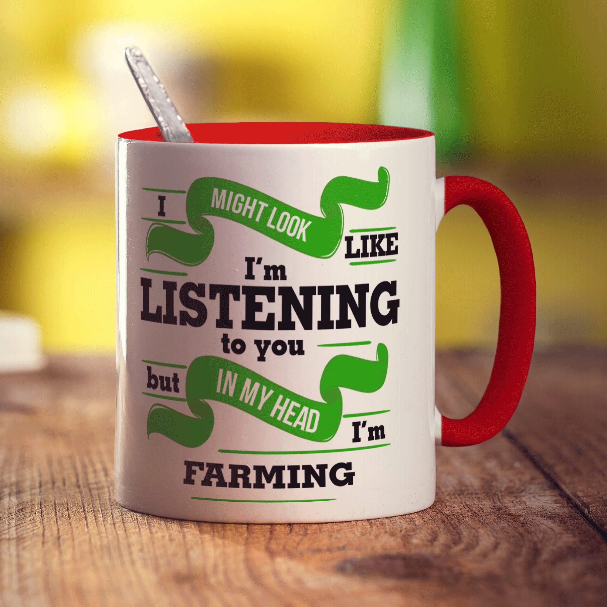 In My Head I'm Farming Mug