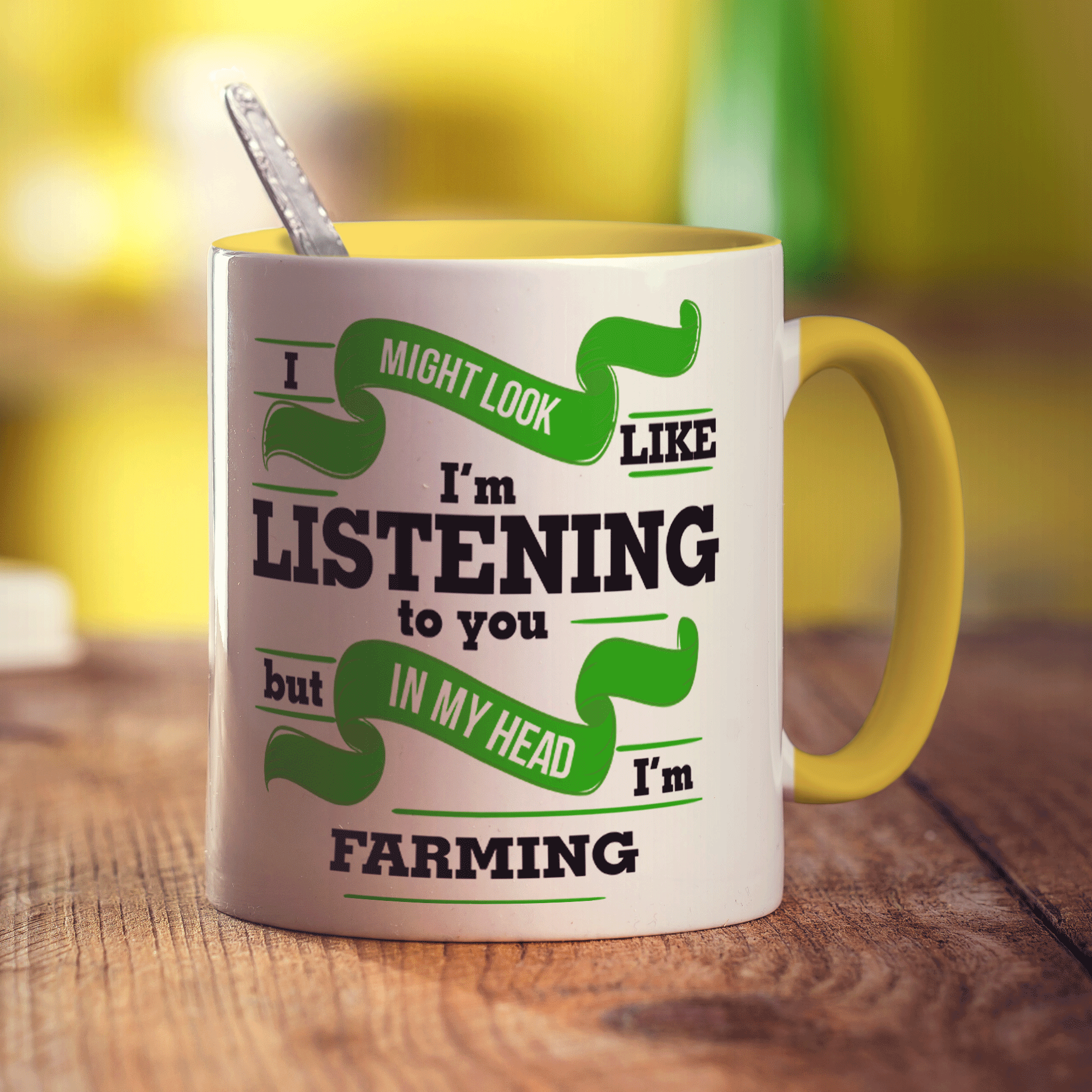 In My Head I'm Farming Mug