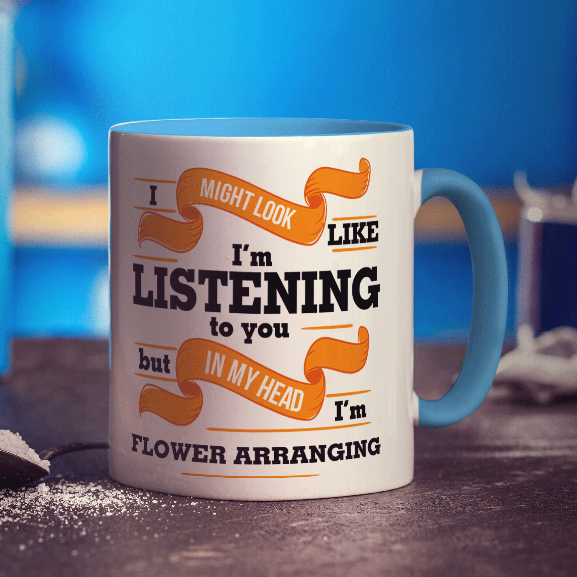 In My Head I'm Flower Arranging Mug