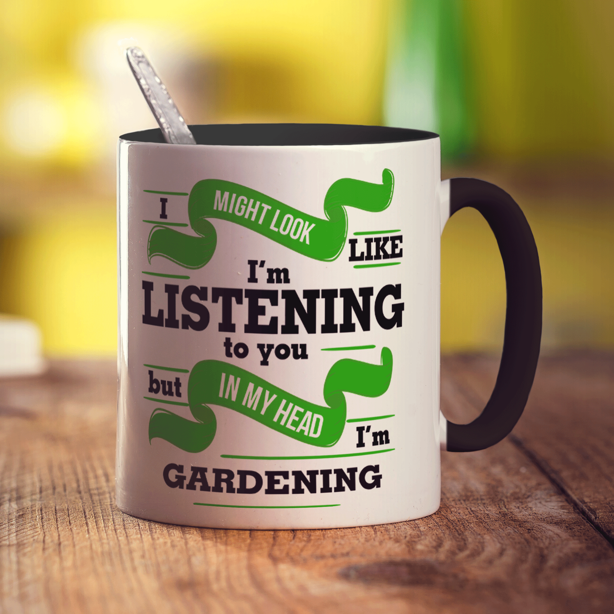 In My Head I'm Gardening Mug