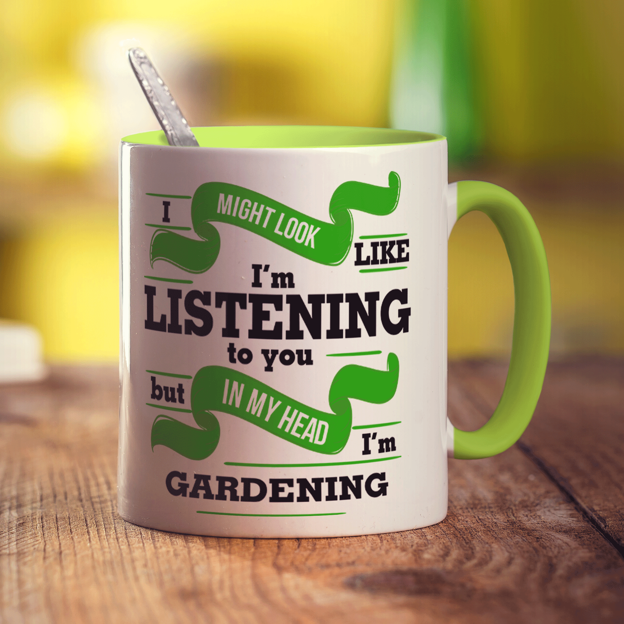 In My Head I'm Gardening Mug