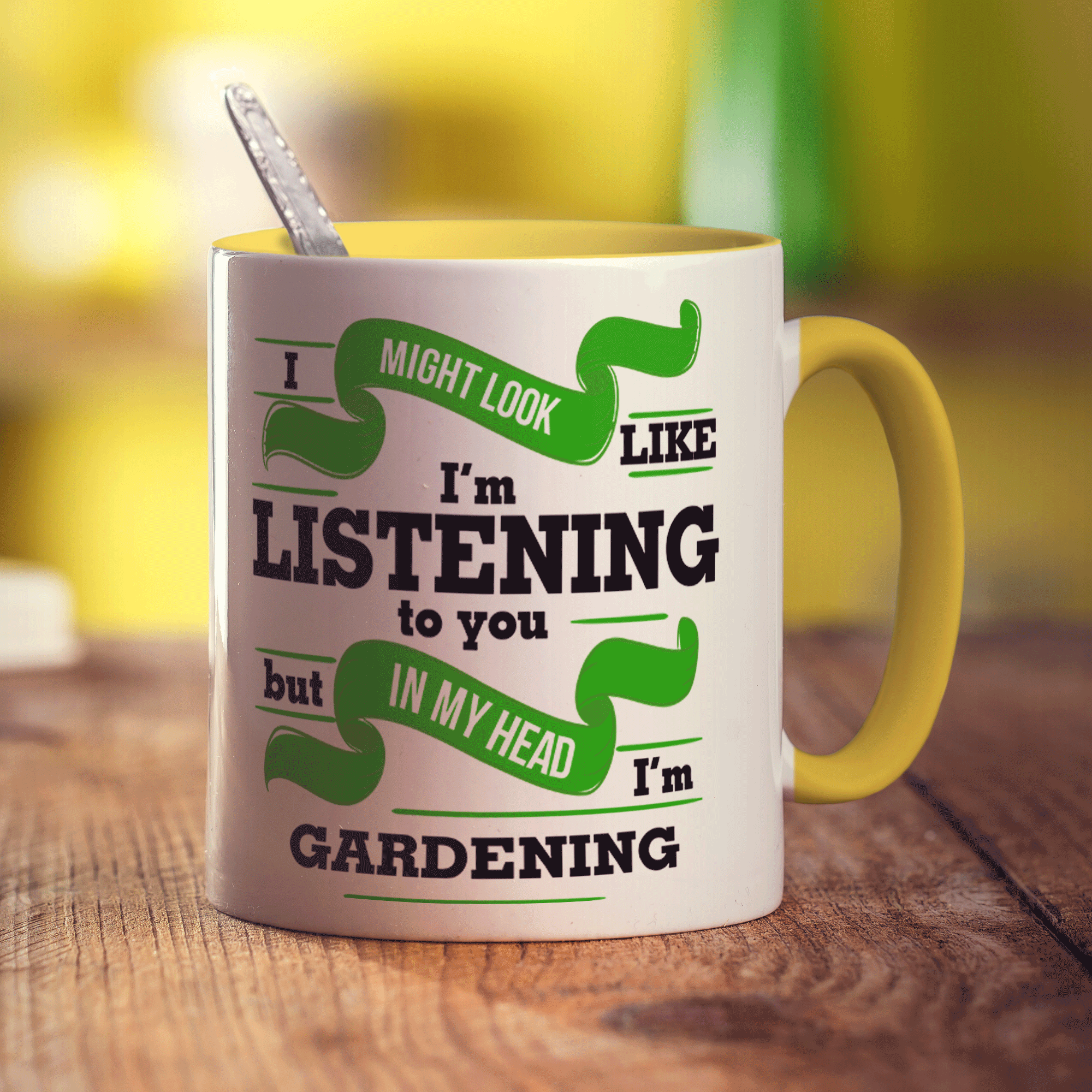 In My Head I'm Gardening Mug