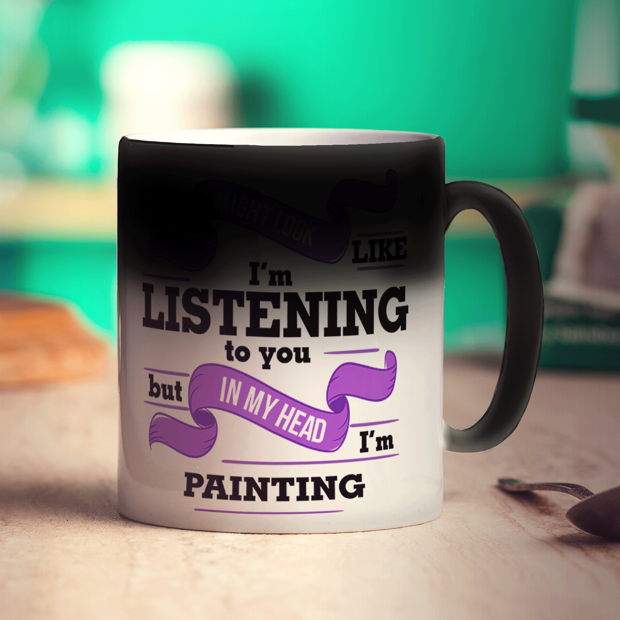 In My Head I'm Painting Mug