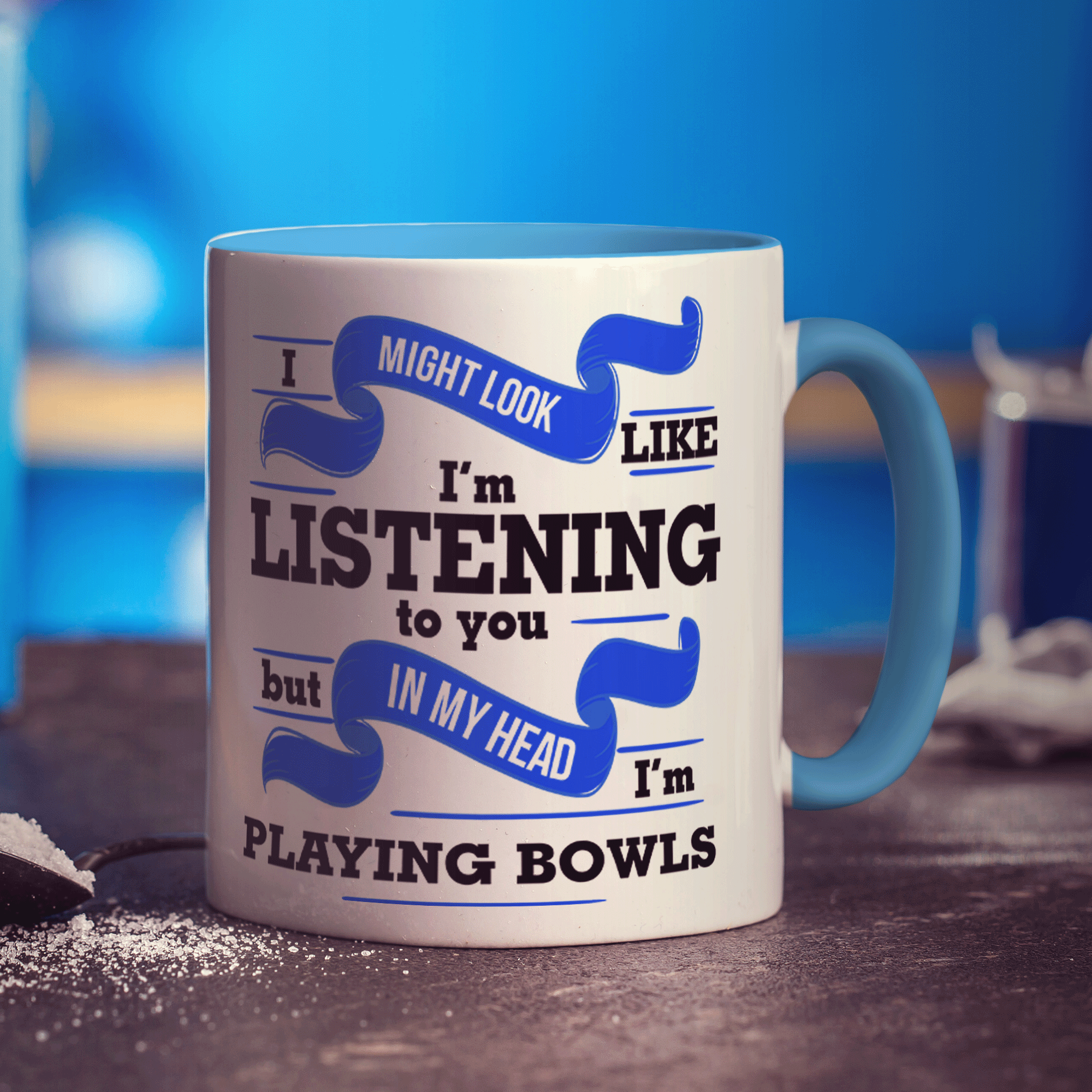 In My Head I'm Playing Bowls Mug