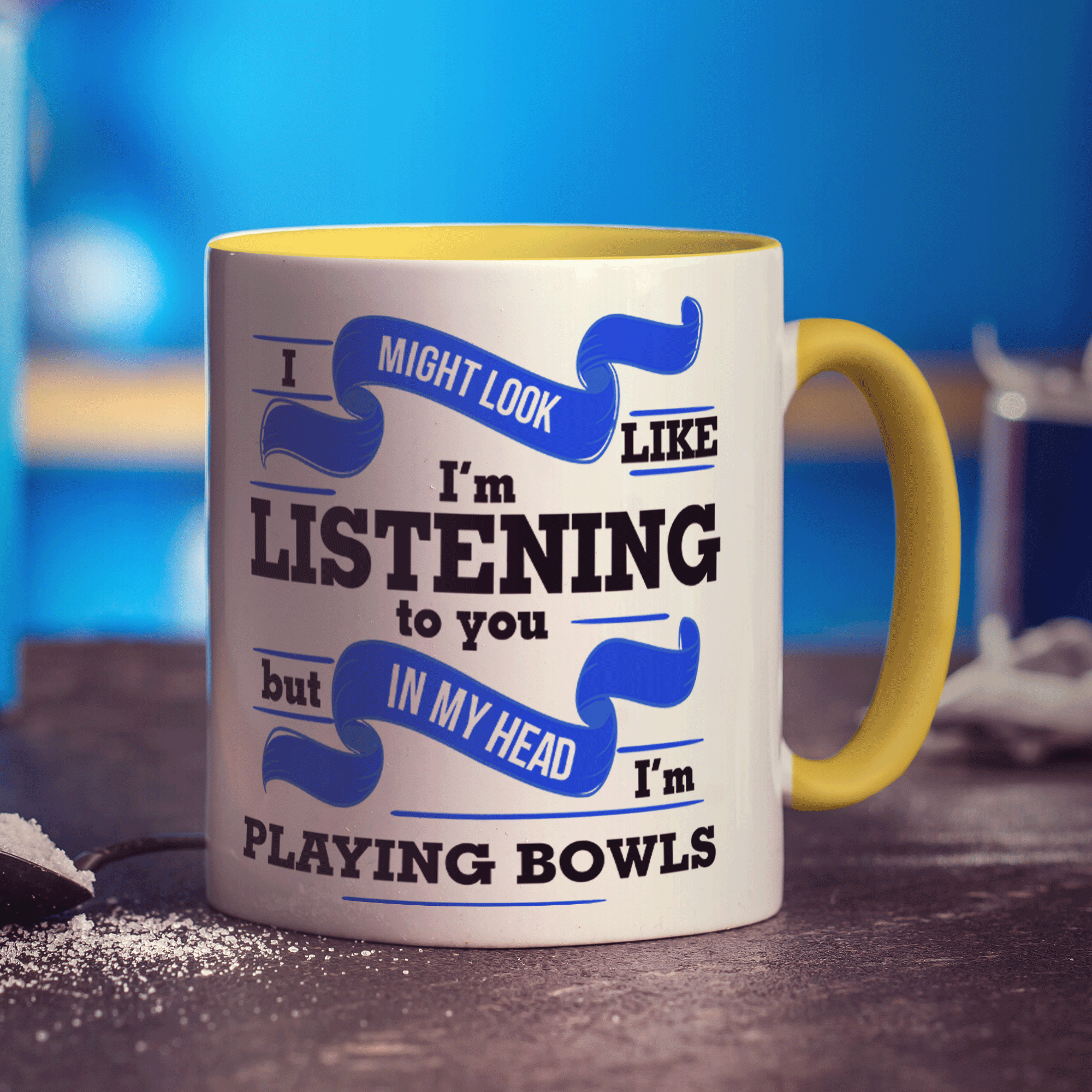 In My Head I'm Playing Bowls Mug