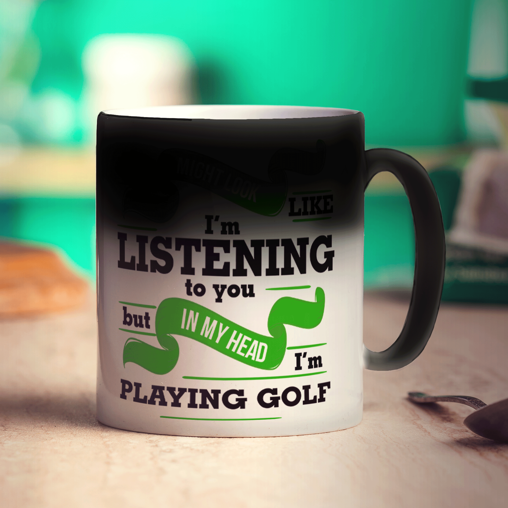 In My Head I'm Playing Golf Mug