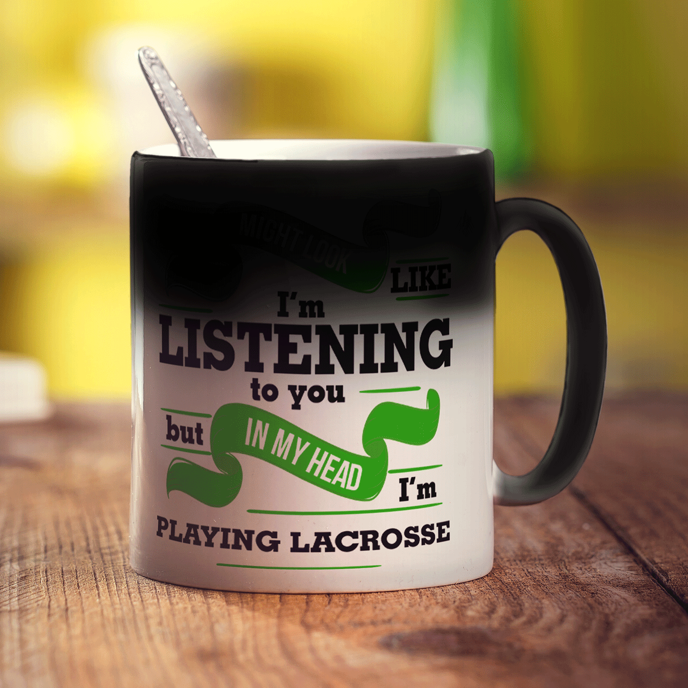 In My Head I'm Playing Lacrosse Mug