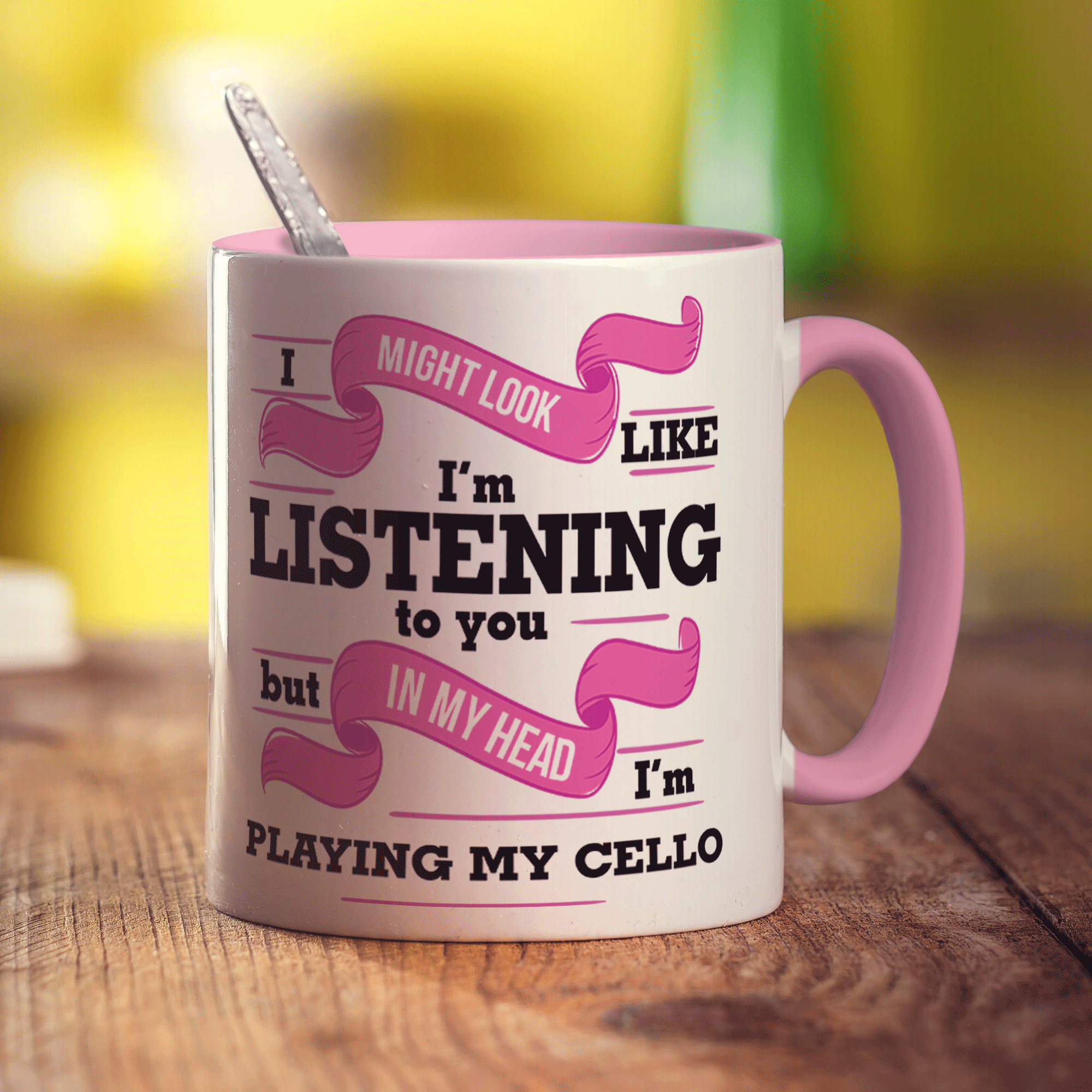 In My Head I'm Playing My Cello Mug