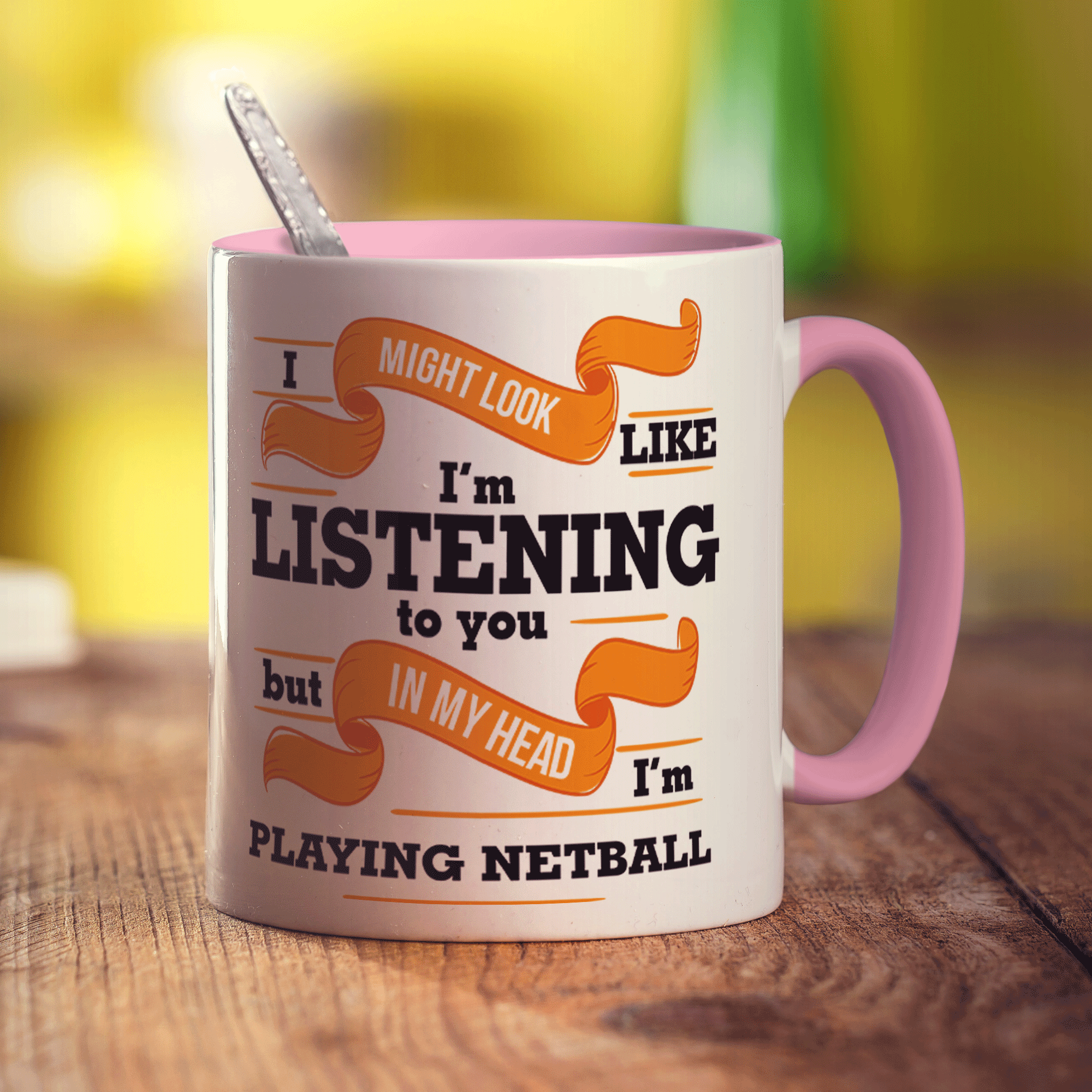 In My Head I'm Playing Netball Mug