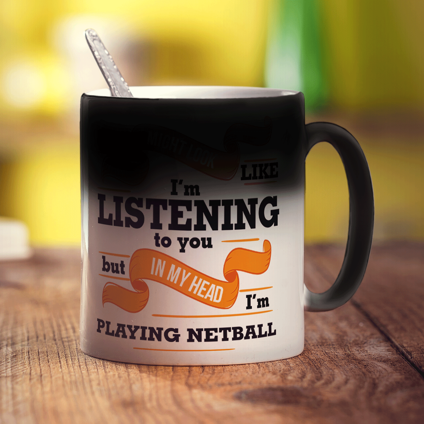 In My Head I'm Playing Netball Mug