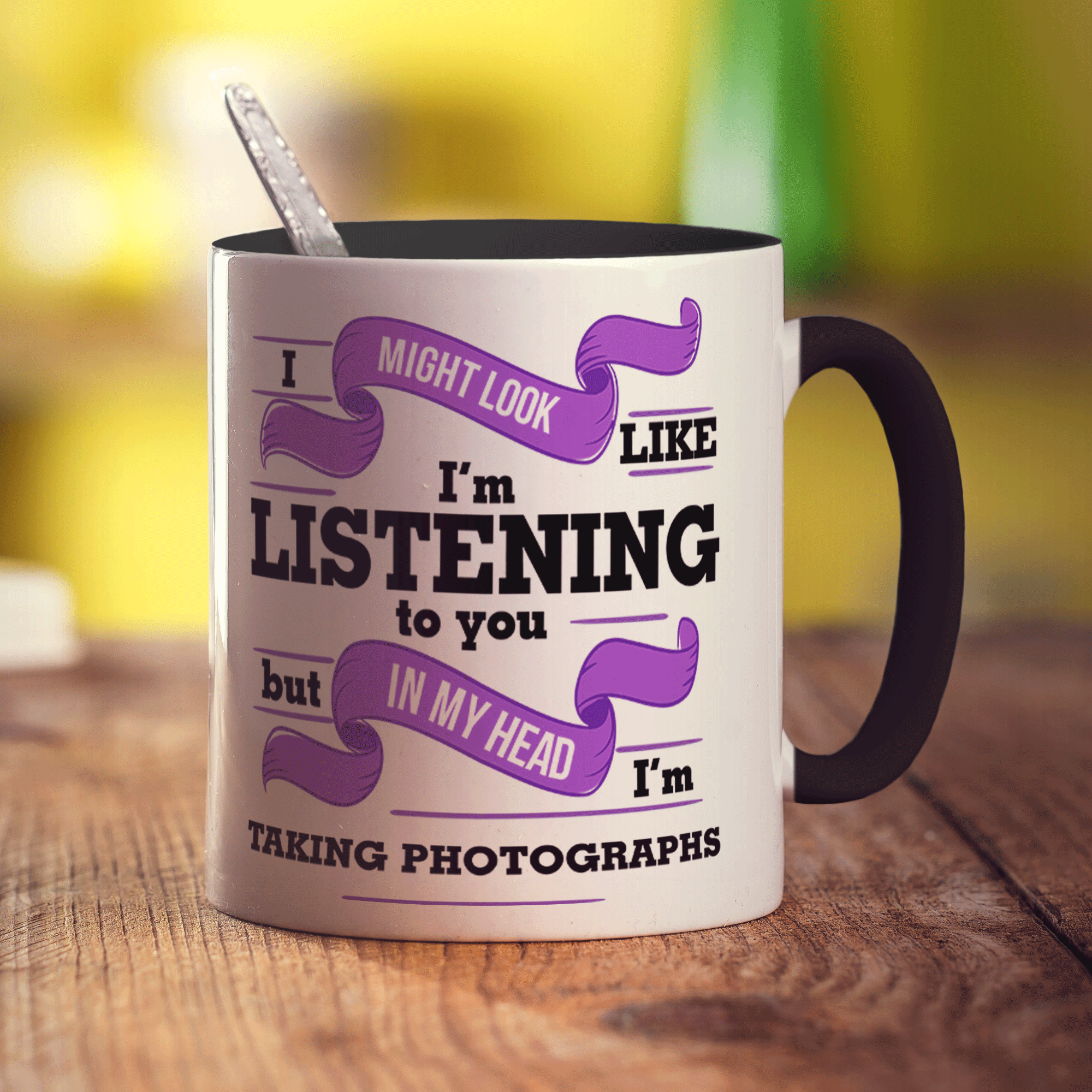 In My Head I'm Taking Photographs Mug