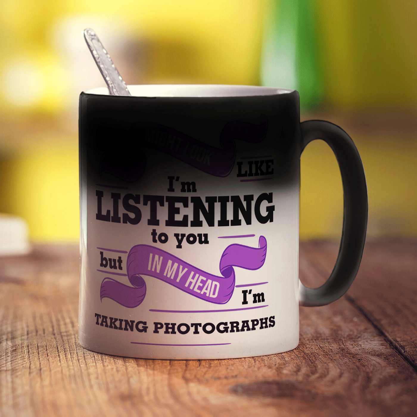 In My Head I'm Taking Photographs Mug