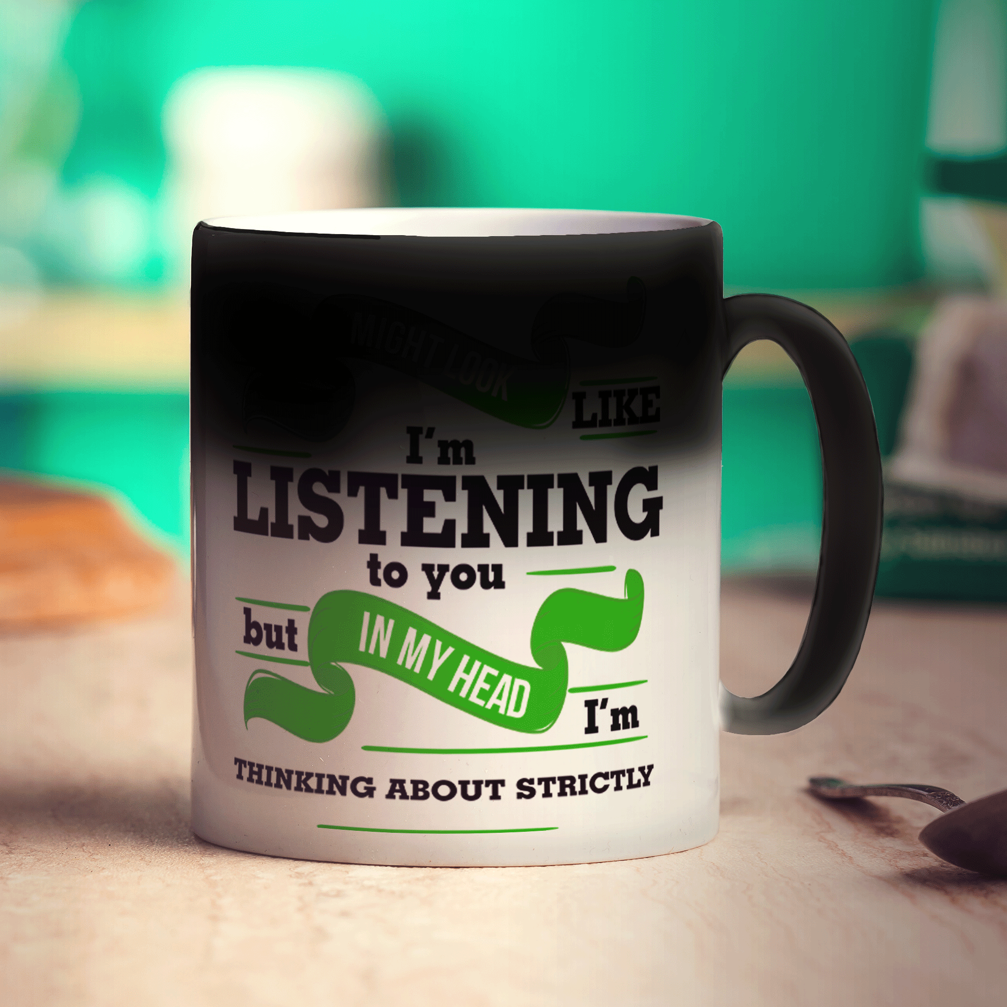 In My Head I'm Thinking About Strictly Mug