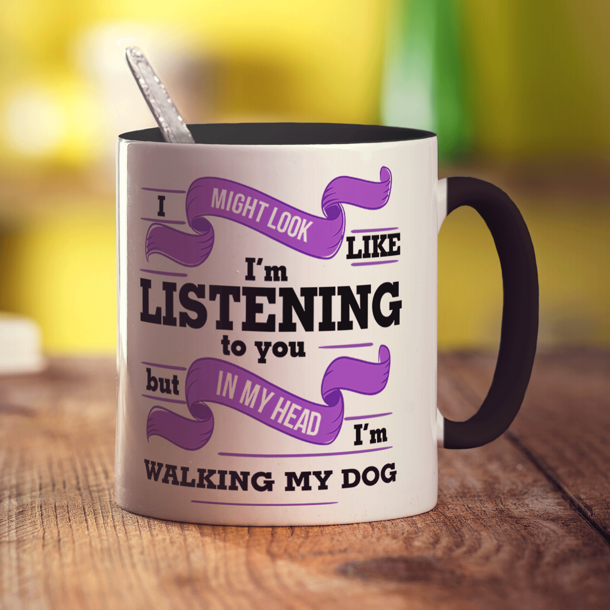 In My Head I'm Walking My Dog Mug